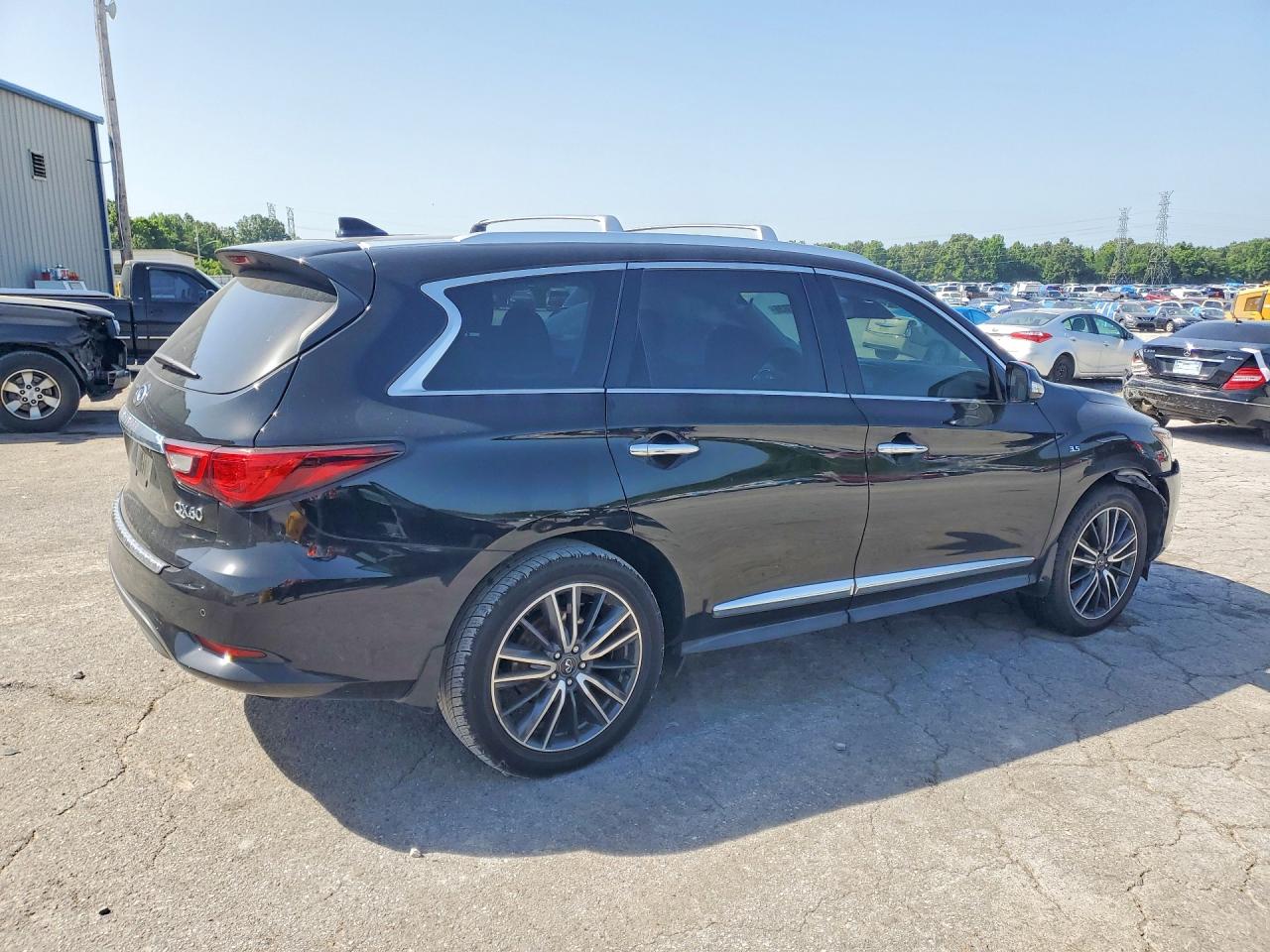 2020 Infiniti Qx60 Signature Edition Черный vin: 5N1DL0MN3LC547292