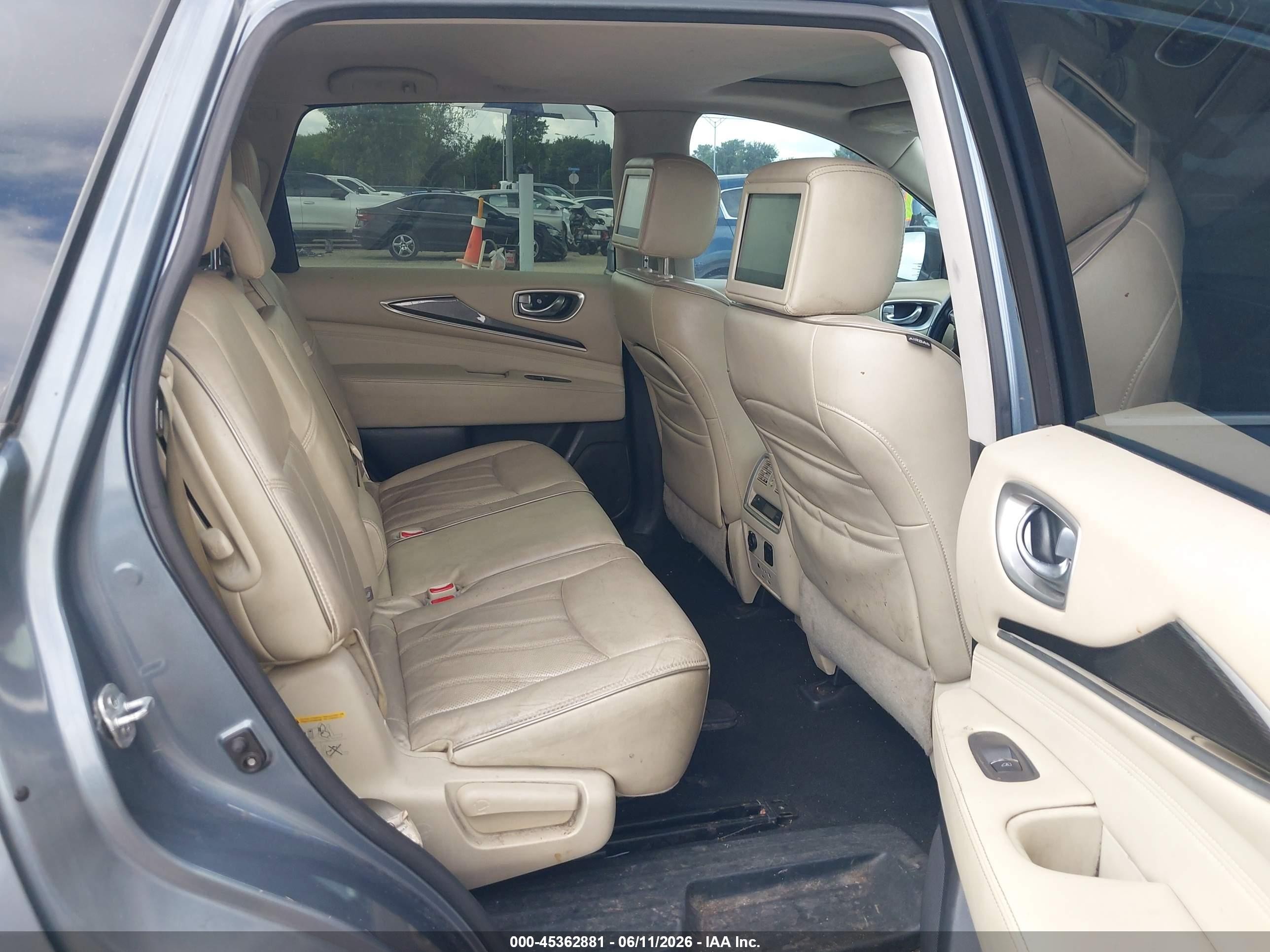 2017 Infiniti Qx60   Blue vin: 5N1DL0MN4HC501316