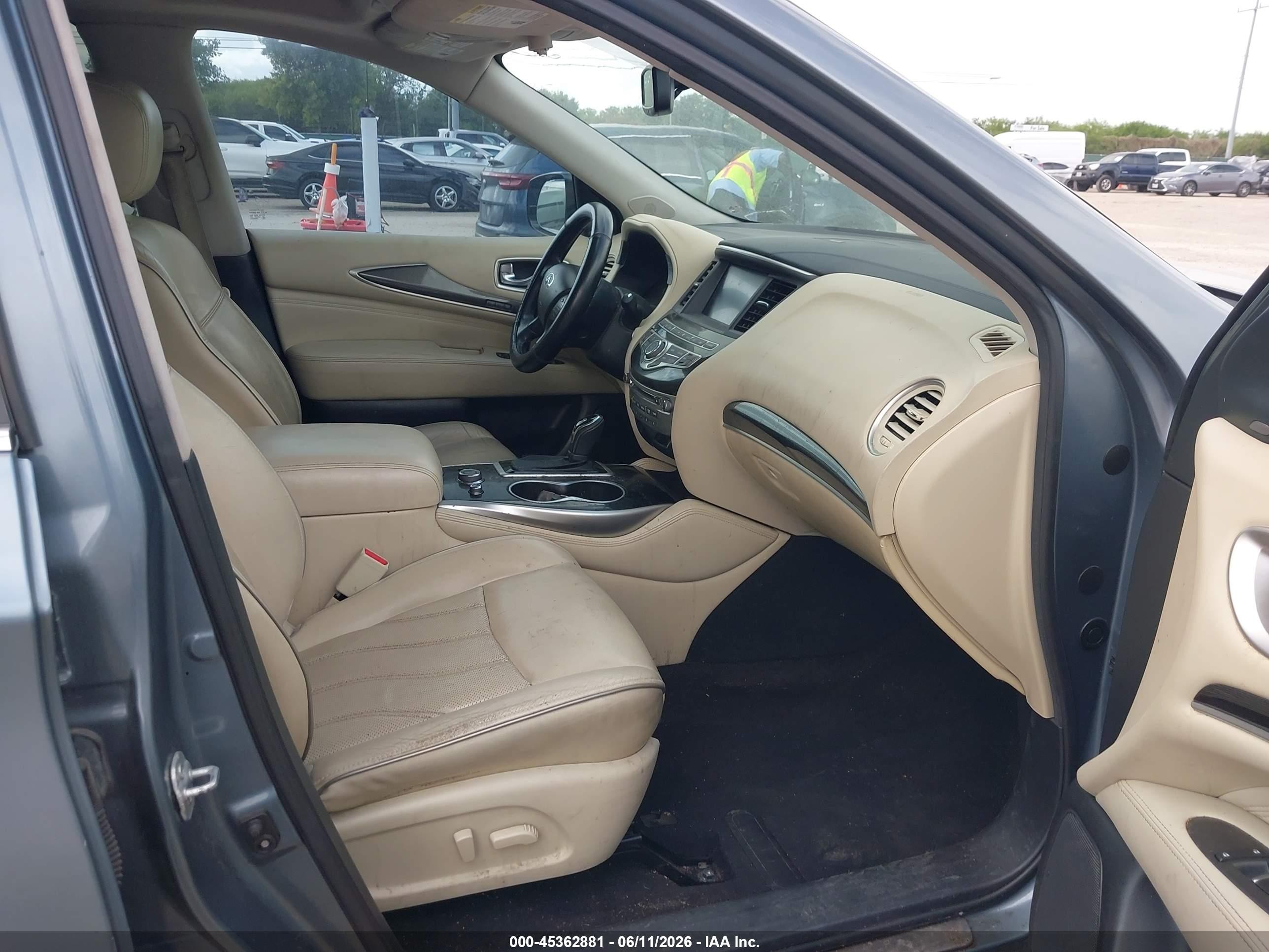 2017 Infiniti Qx60   Blue vin: 5N1DL0MN4HC501316