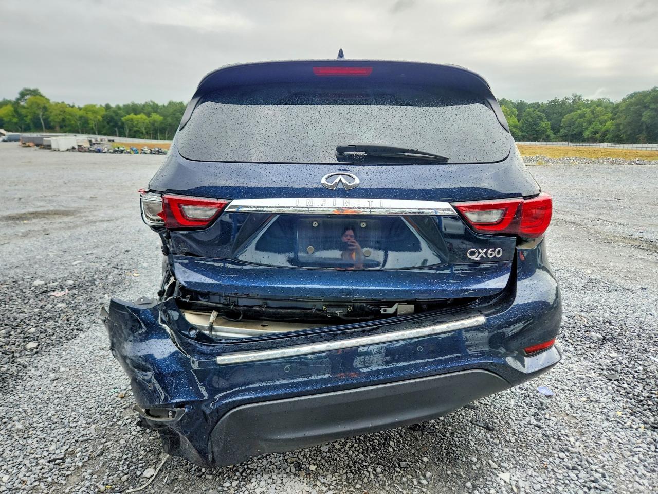 2020 Infiniti Qx60 Luxe Blue vin: 5N1DL0MN4LC521171