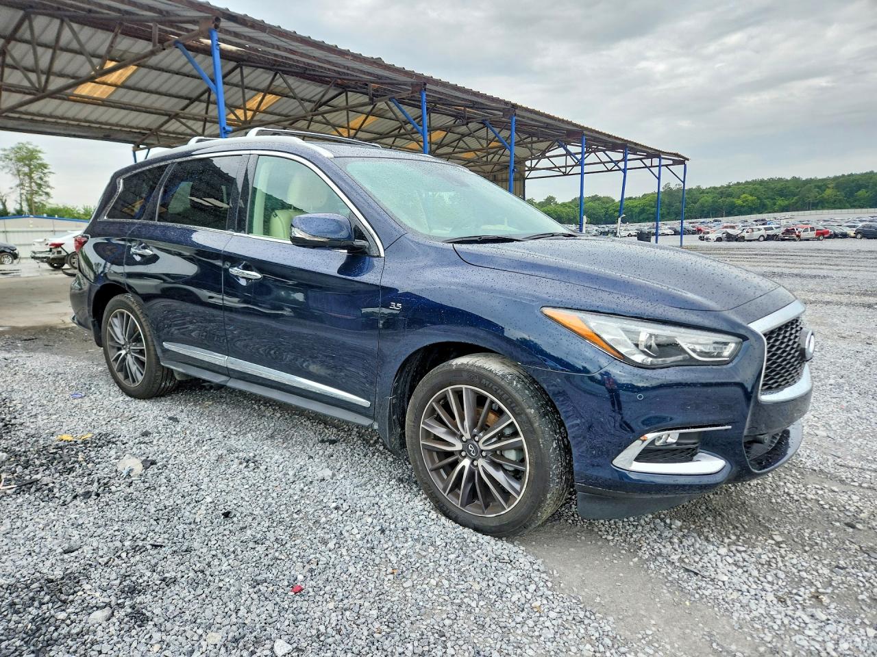 2020 Infiniti Qx60 Luxe Blue vin: 5N1DL0MN4LC521171