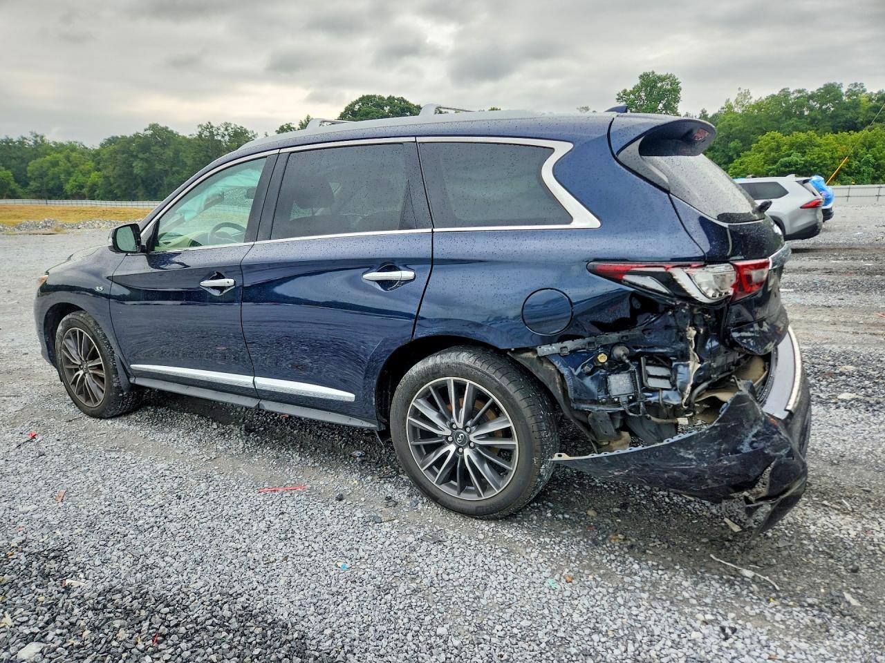 2020 Infiniti Qx60 Luxe Blue vin: 5N1DL0MN4LC521171