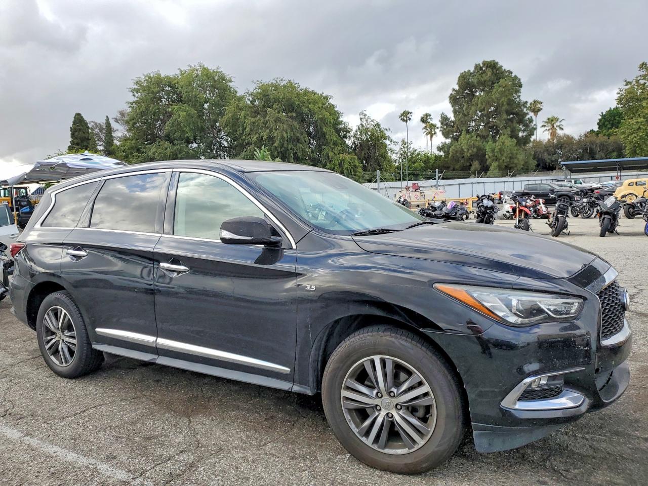 2020 Infiniti Qx60 Pure Black vin: 5N1DL0MN4LC532963