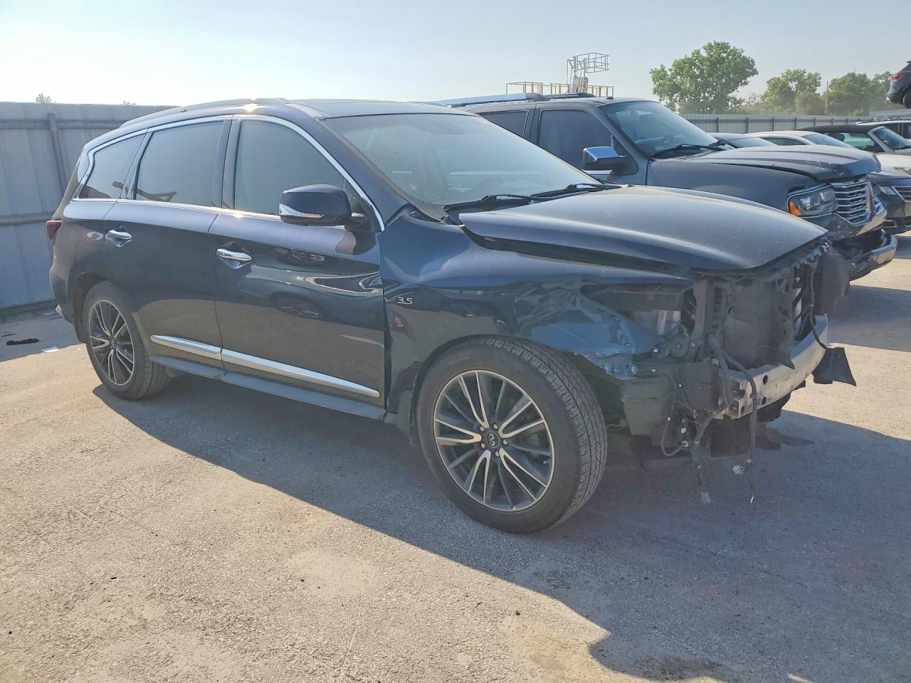 2018 Infiniti Qx60 Base Синий vin: 5N1DL0MN5JC530748