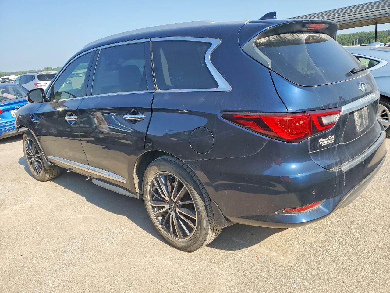 2018 Infiniti Qx60 Base Синий vin: 5N1DL0MN5JC530748