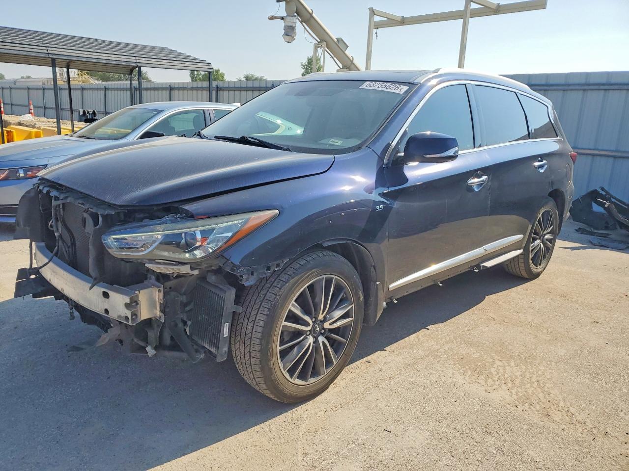 2018 Infiniti Qx60 Base Синий vin: 5N1DL0MN5JC530748