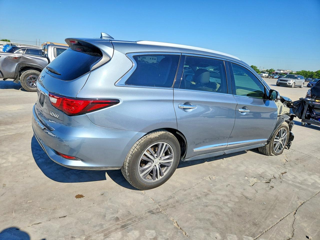 2017 Infiniti Qx60 Base Blue vin: 5N1DL0MN6HC508073