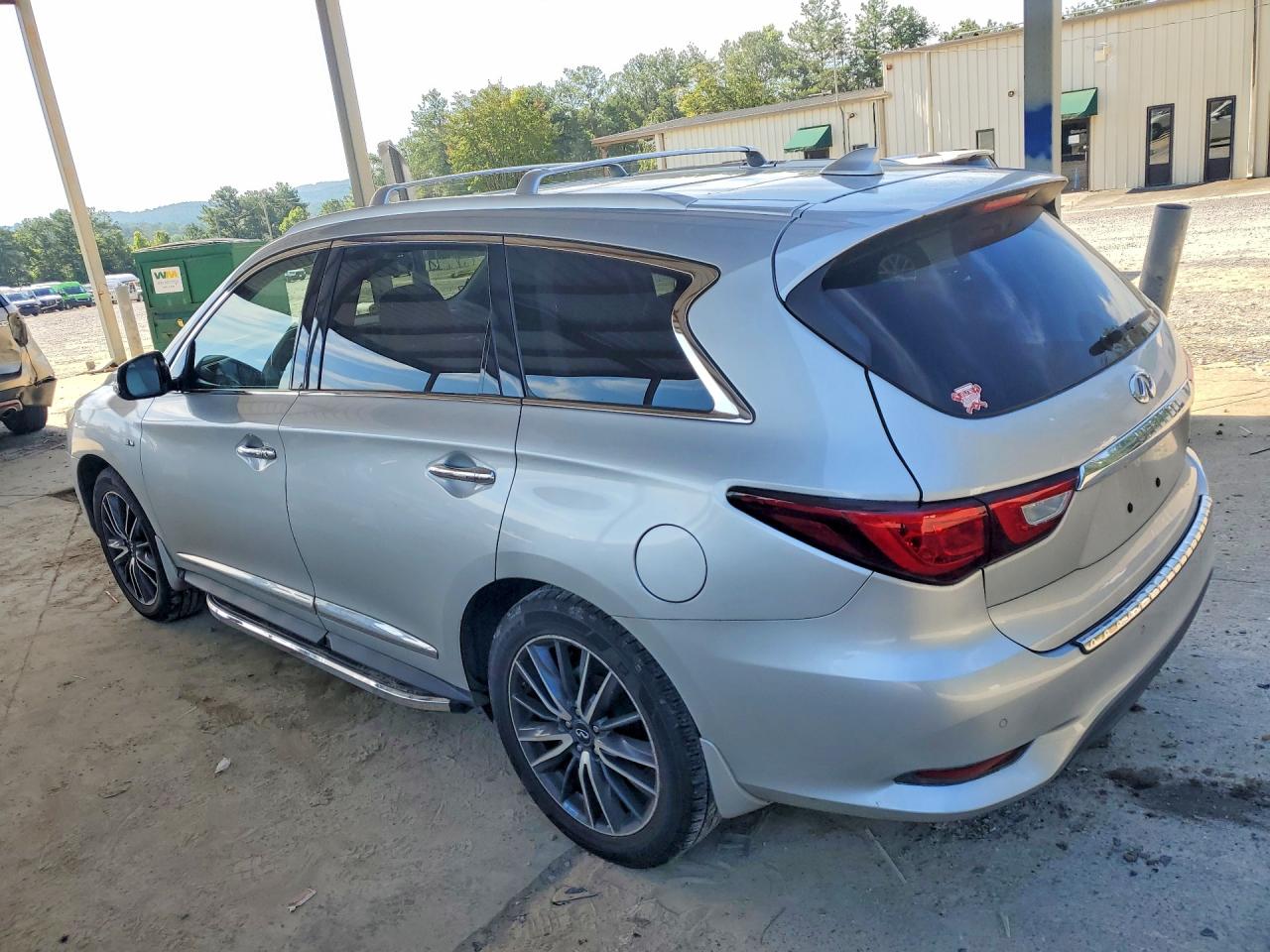 2017 Infiniti Qx60 Base Silver vin: 5N1DL0MN6HC560156