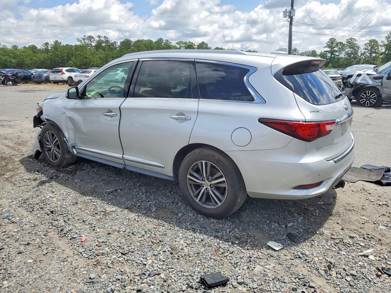 2018 Infiniti Qx60 Base Серебряный vin: 5N1DL0MN6JC515174