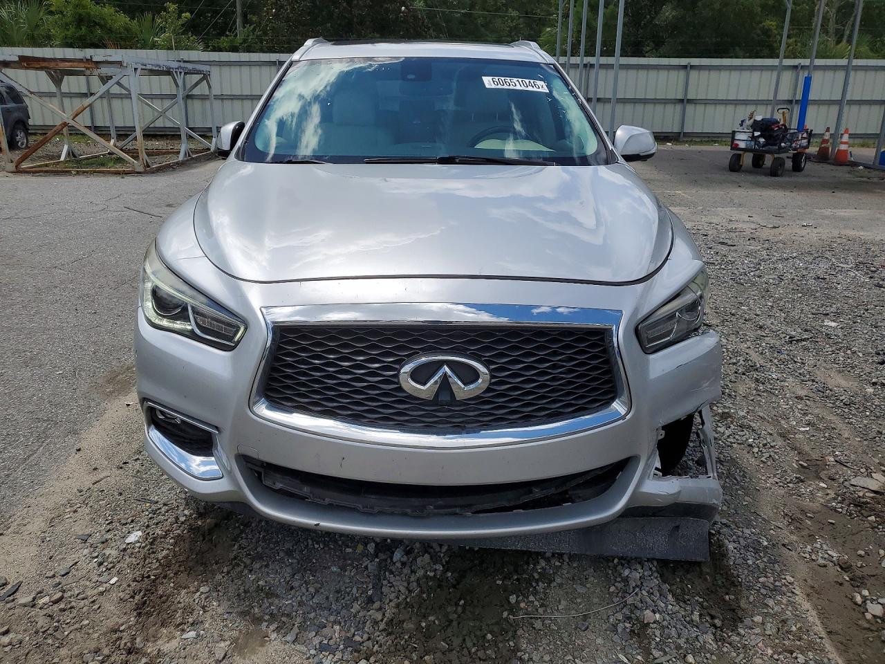 2018 Infiniti Qx60 Base Серебряный vin: 5N1DL0MN6JC515174