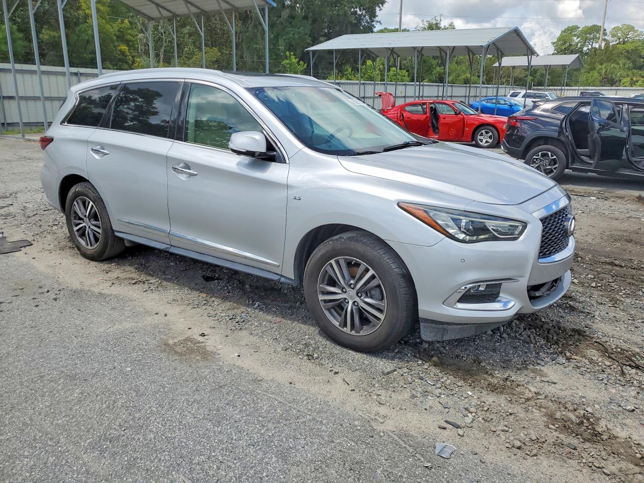2018 Infiniti Qx60 Base Серебряный vin: 5N1DL0MN6JC515174