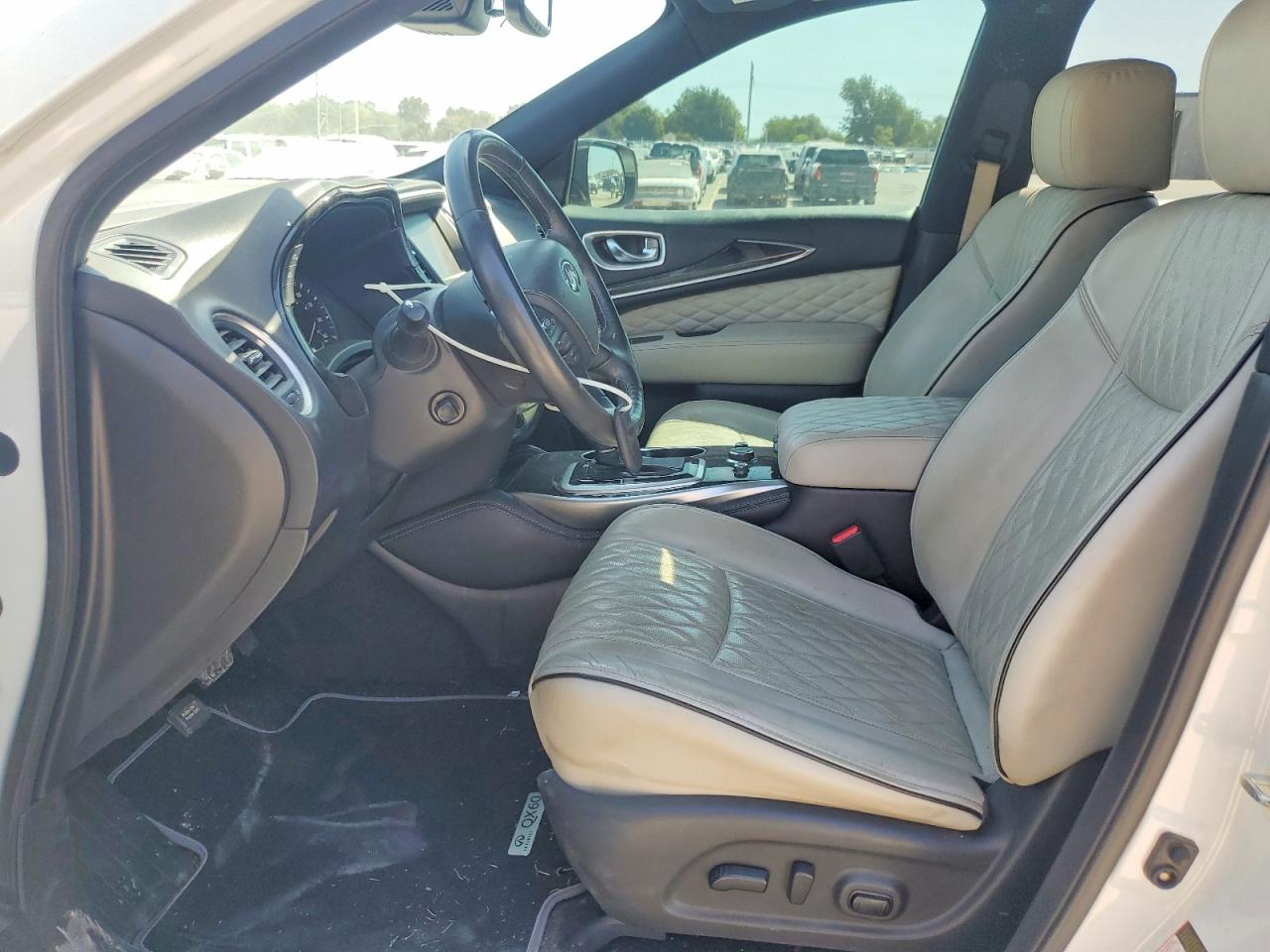 2019 Infiniti Qx60 Luxe White vin: 5N1DL0MN7KC528629