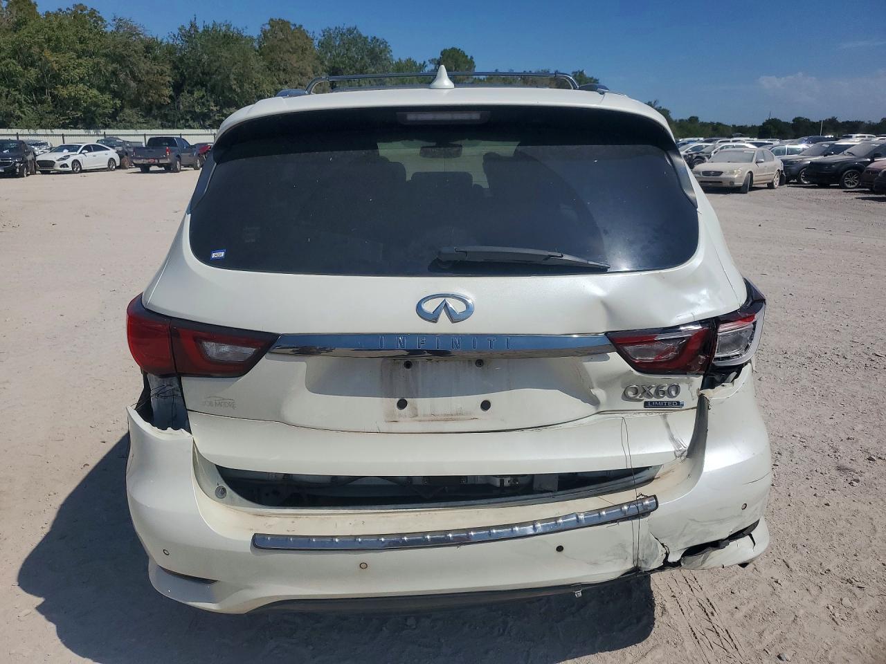 2019 Infiniti Qx60 Luxe White vin: 5N1DL0MN7KC528629