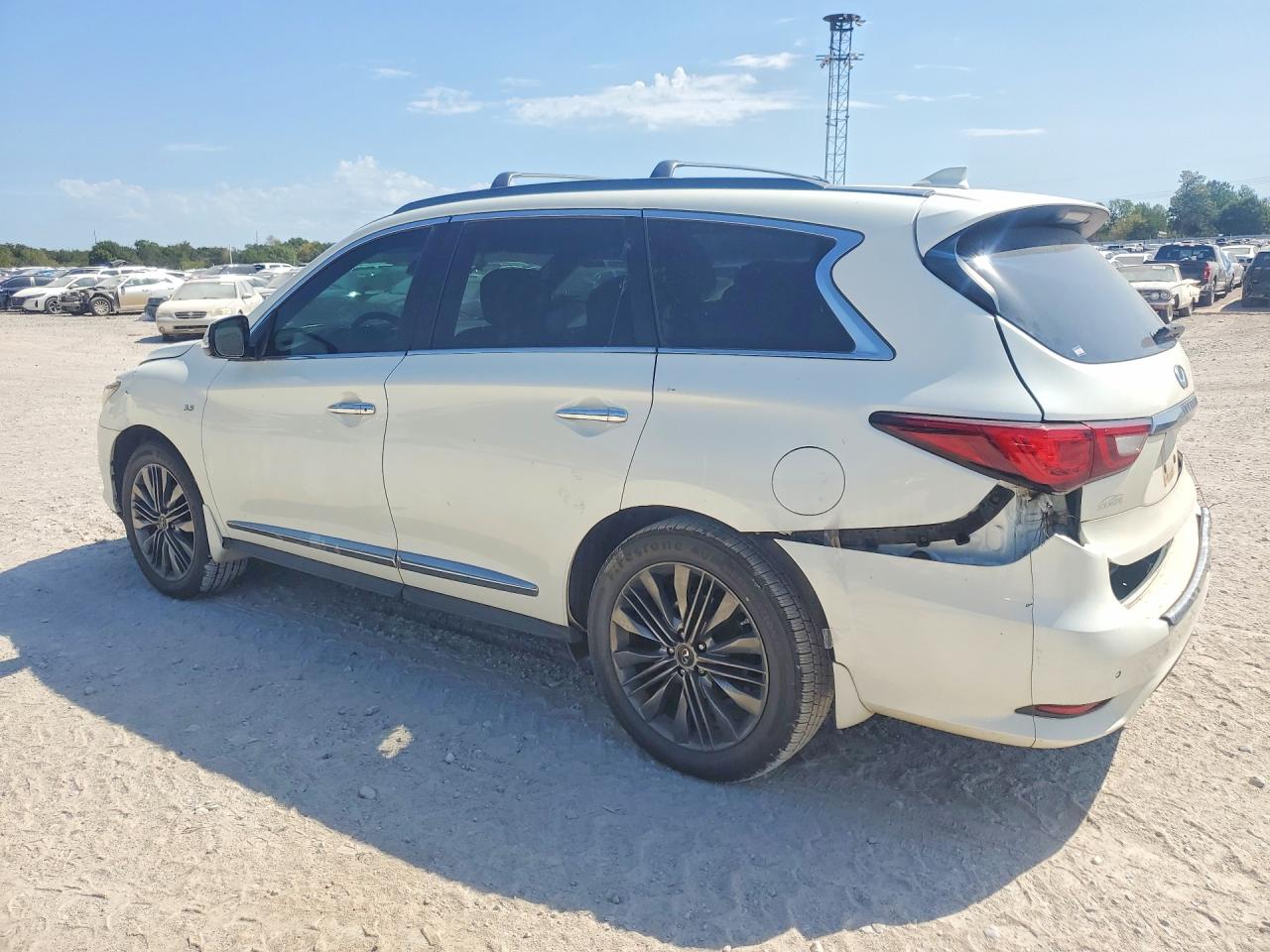 2019 Infiniti Qx60 Luxe White vin: 5N1DL0MN7KC528629