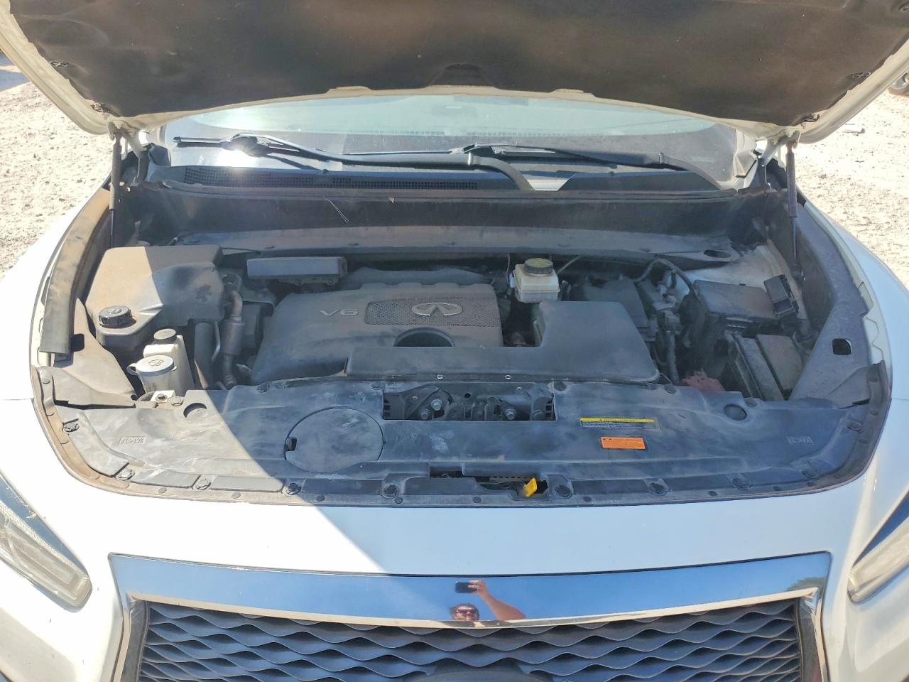 2019 Infiniti Qx60 Luxe White vin: 5N1DL0MN7KC528629