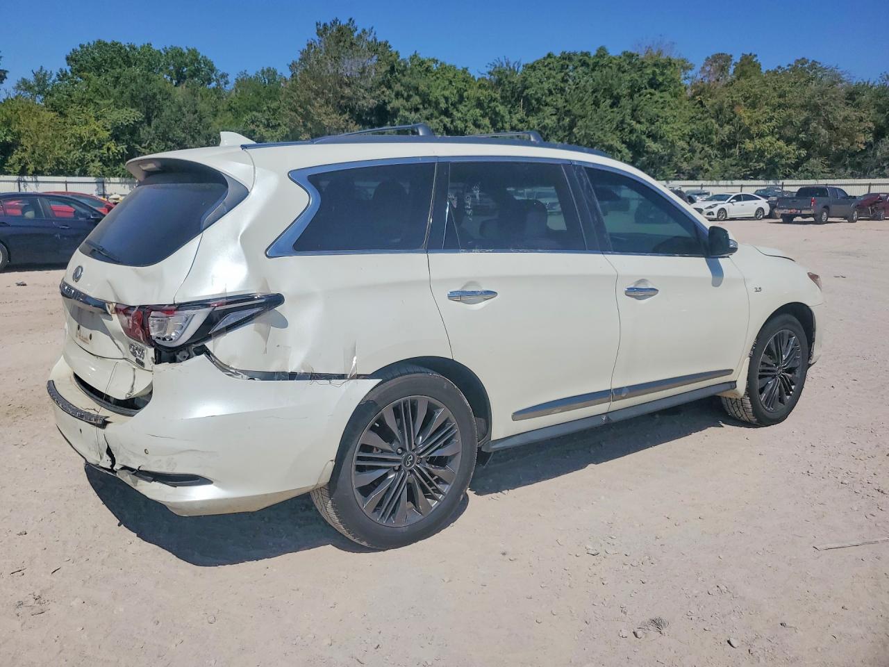 2019 Infiniti Qx60 Luxe White vin: 5N1DL0MN7KC528629