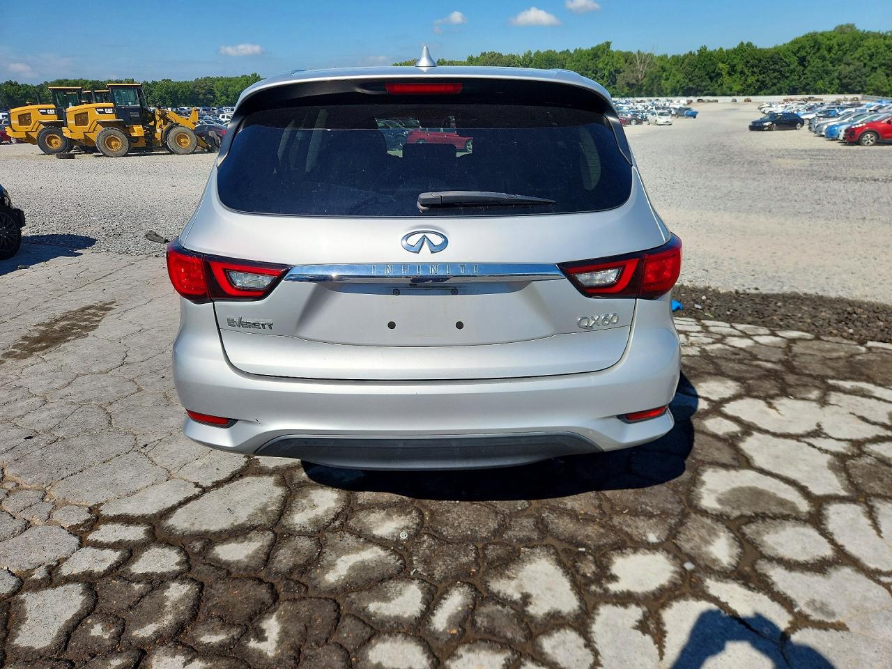 2019 Infiniti Qx60 Pure Серебряный vin: 5N1DL0MN7KC566202
