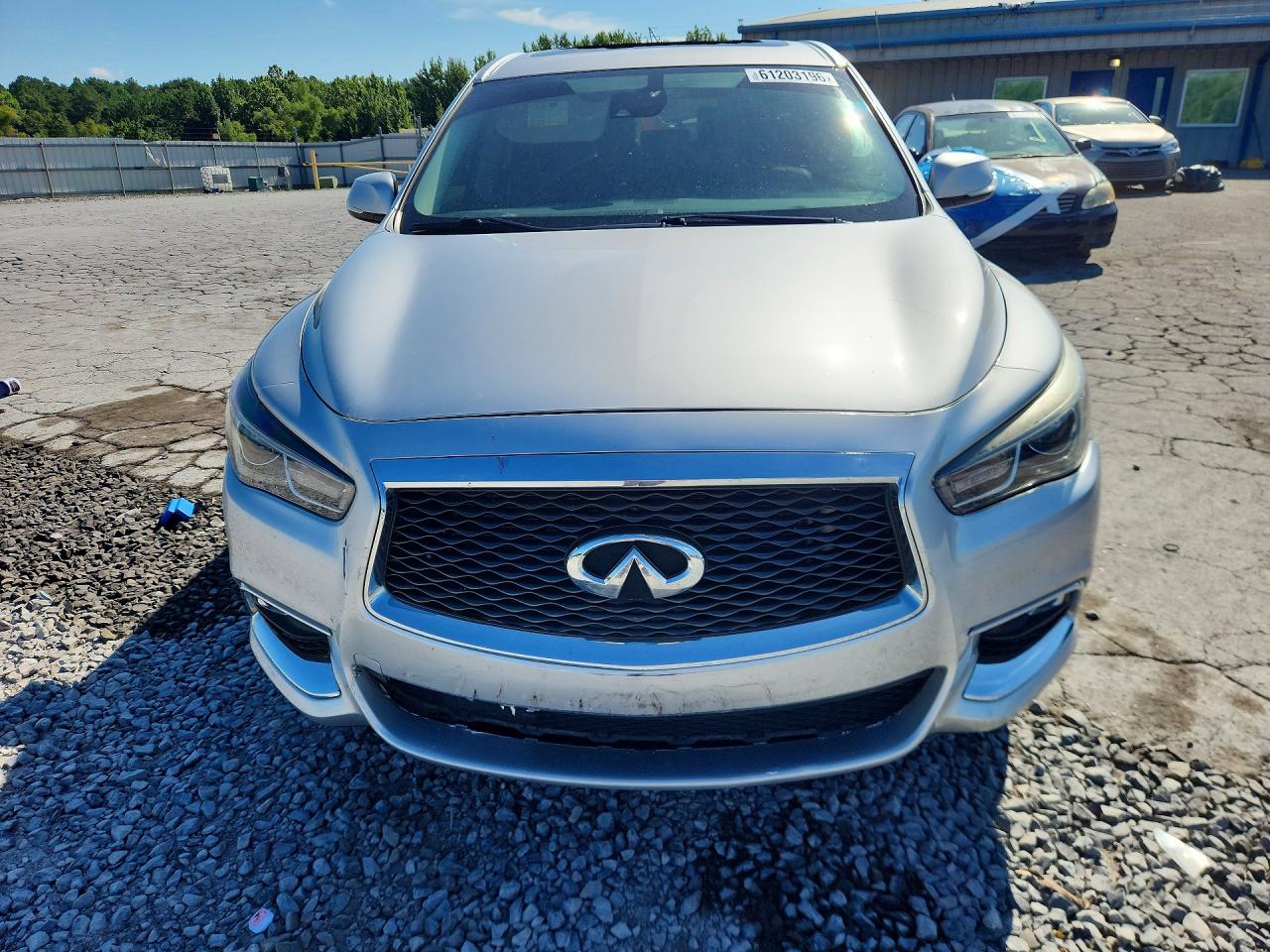2019 Infiniti Qx60 Pure Серебряный vin: 5N1DL0MN7KC566202
