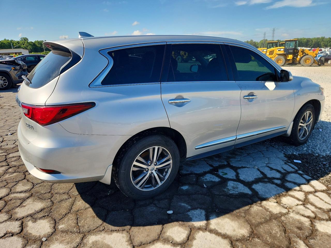 2019 Infiniti Qx60 Pure Серебряный vin: 5N1DL0MN7KC566202