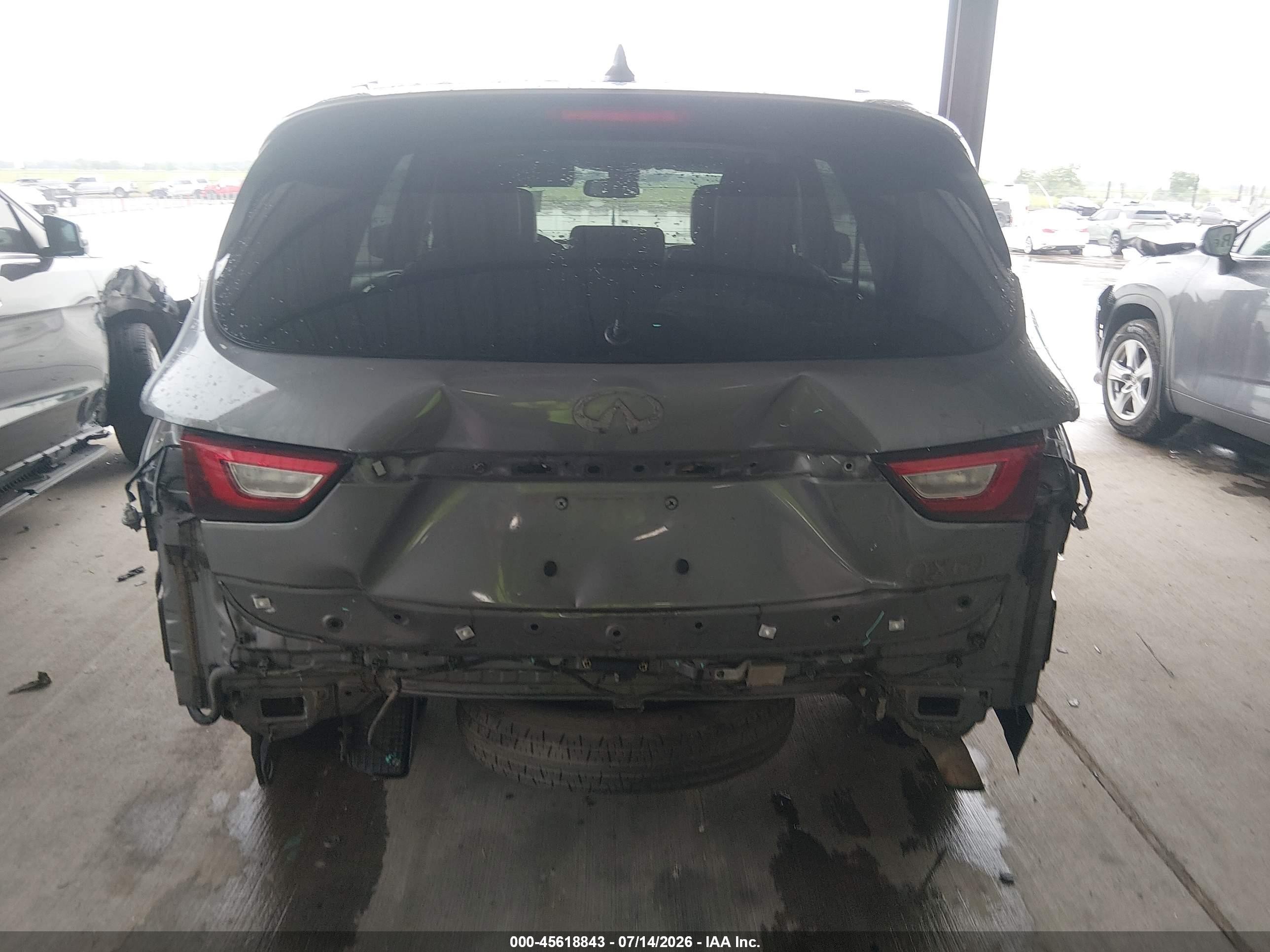 2017 Infiniti Qx60 Gray vin: 5N1DL0MN8HC501528