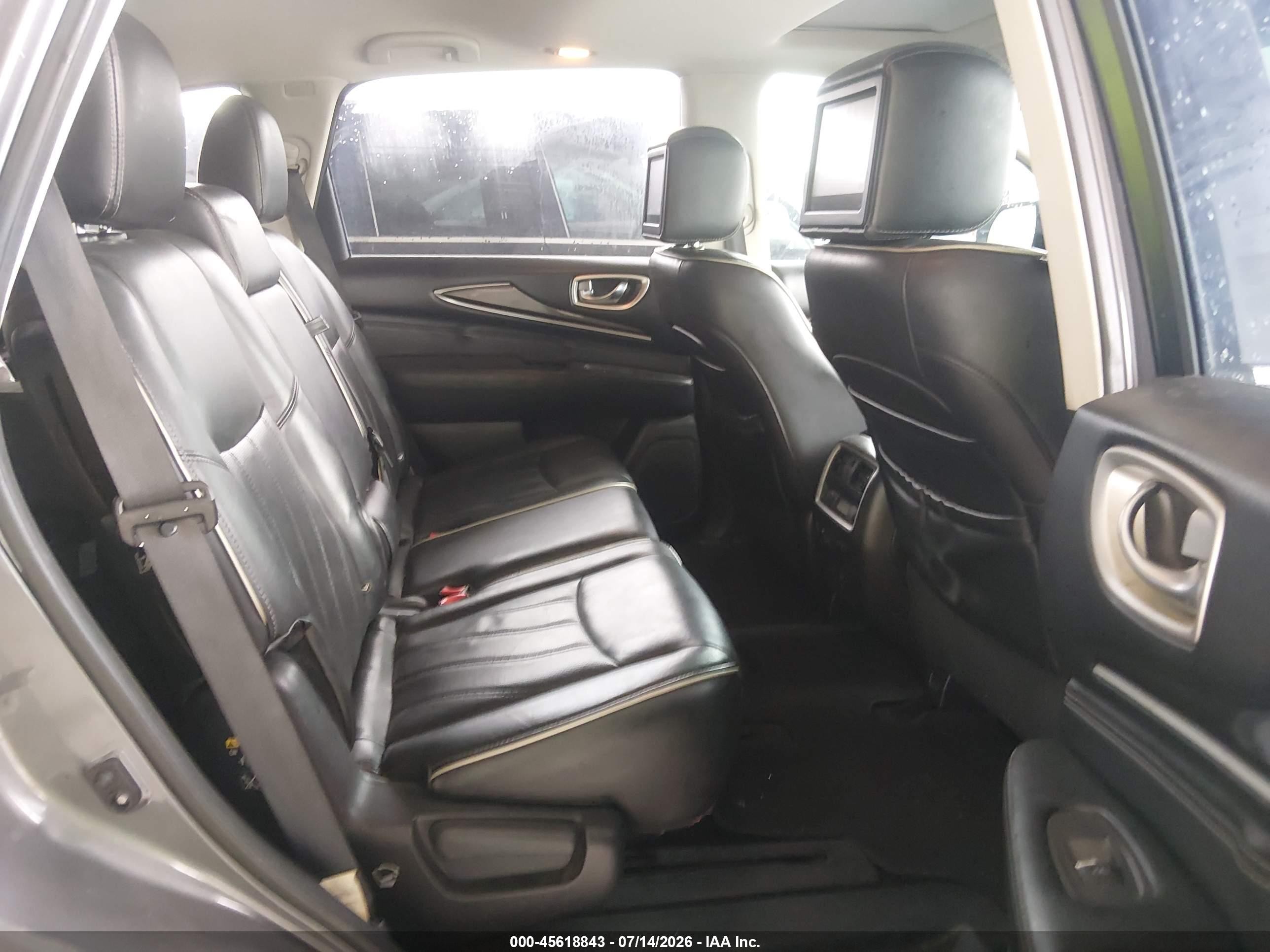 2017 Infiniti Qx60 Gray vin: 5N1DL0MN8HC501528