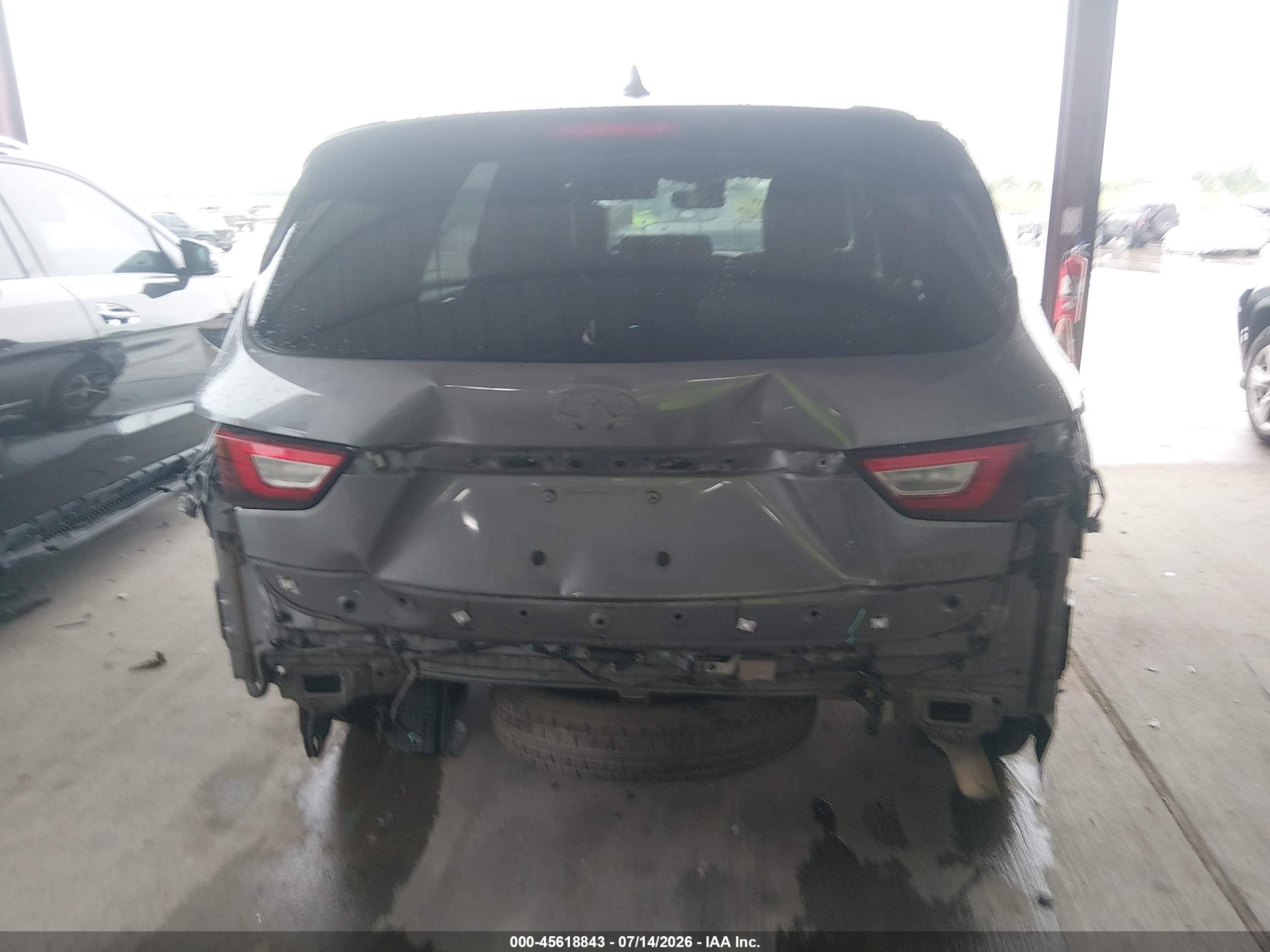 2017 Infiniti Qx60 Gray vin: 5N1DL0MN8HC501528