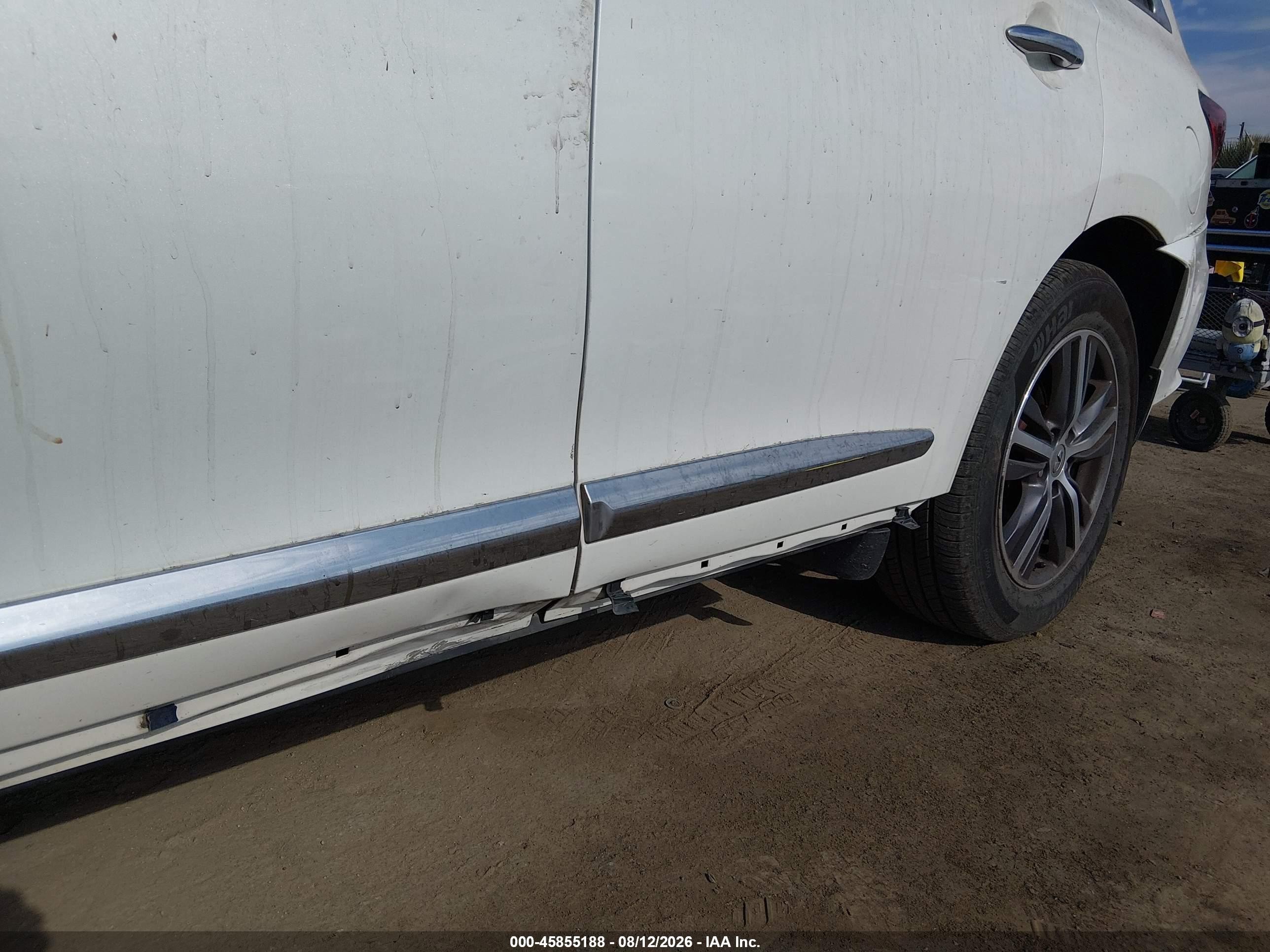 2017 Infiniti Qx60   Белый vin: 5N1DL0MN8HC540684