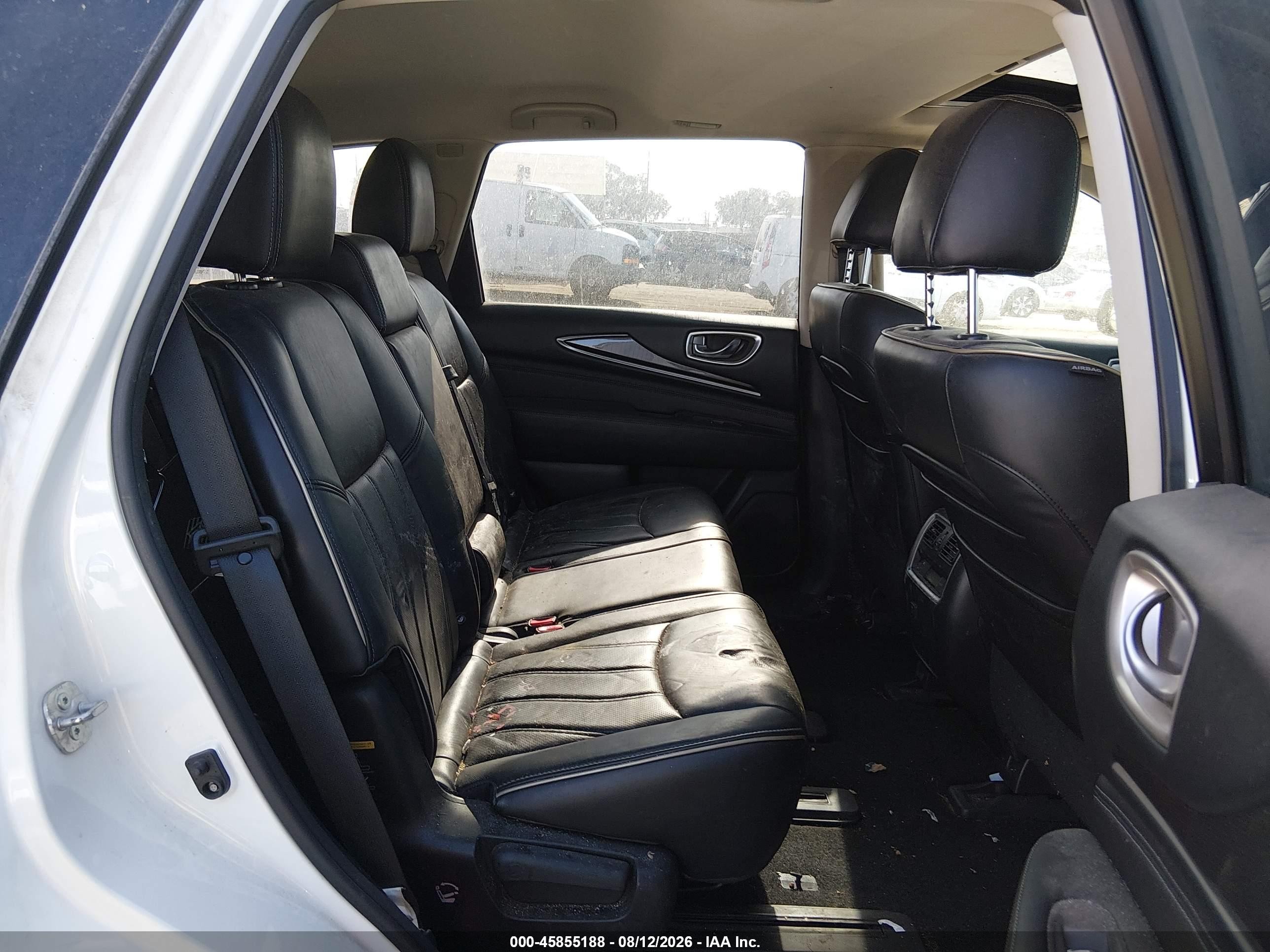 2017 Infiniti Qx60   Белый vin: 5N1DL0MN8HC540684