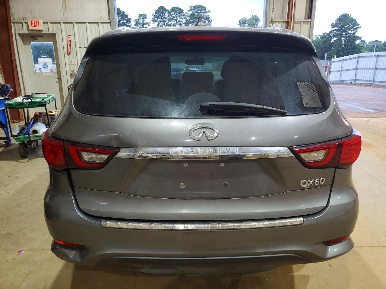 2019 Infiniti Qx60 Luxe Gray vin: 5N1DL0MN8KC557038