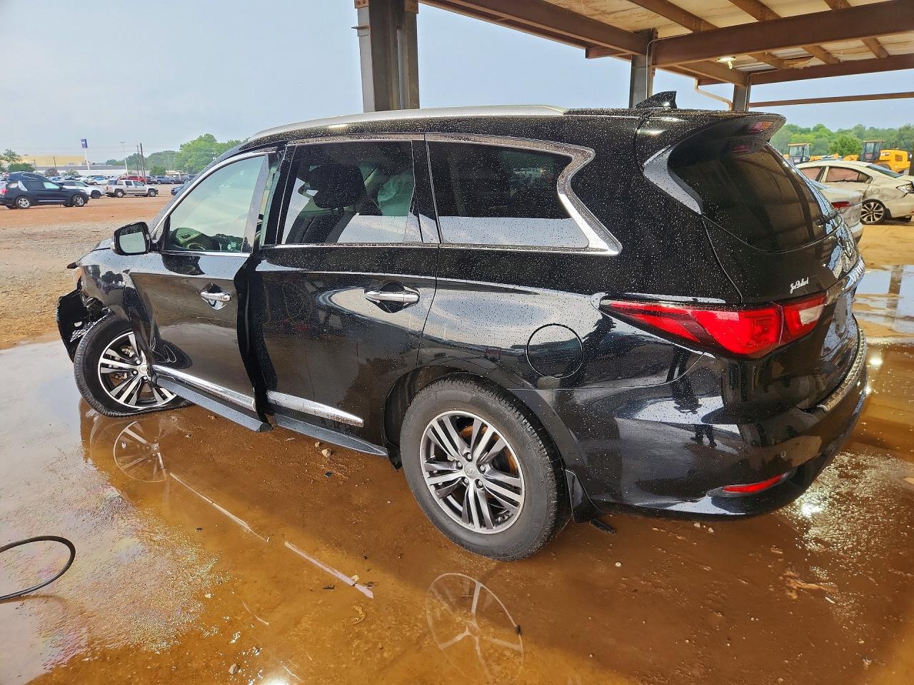 2017 Infiniti Qx60 Base Black vin: 5N1DL0MN9HC520881