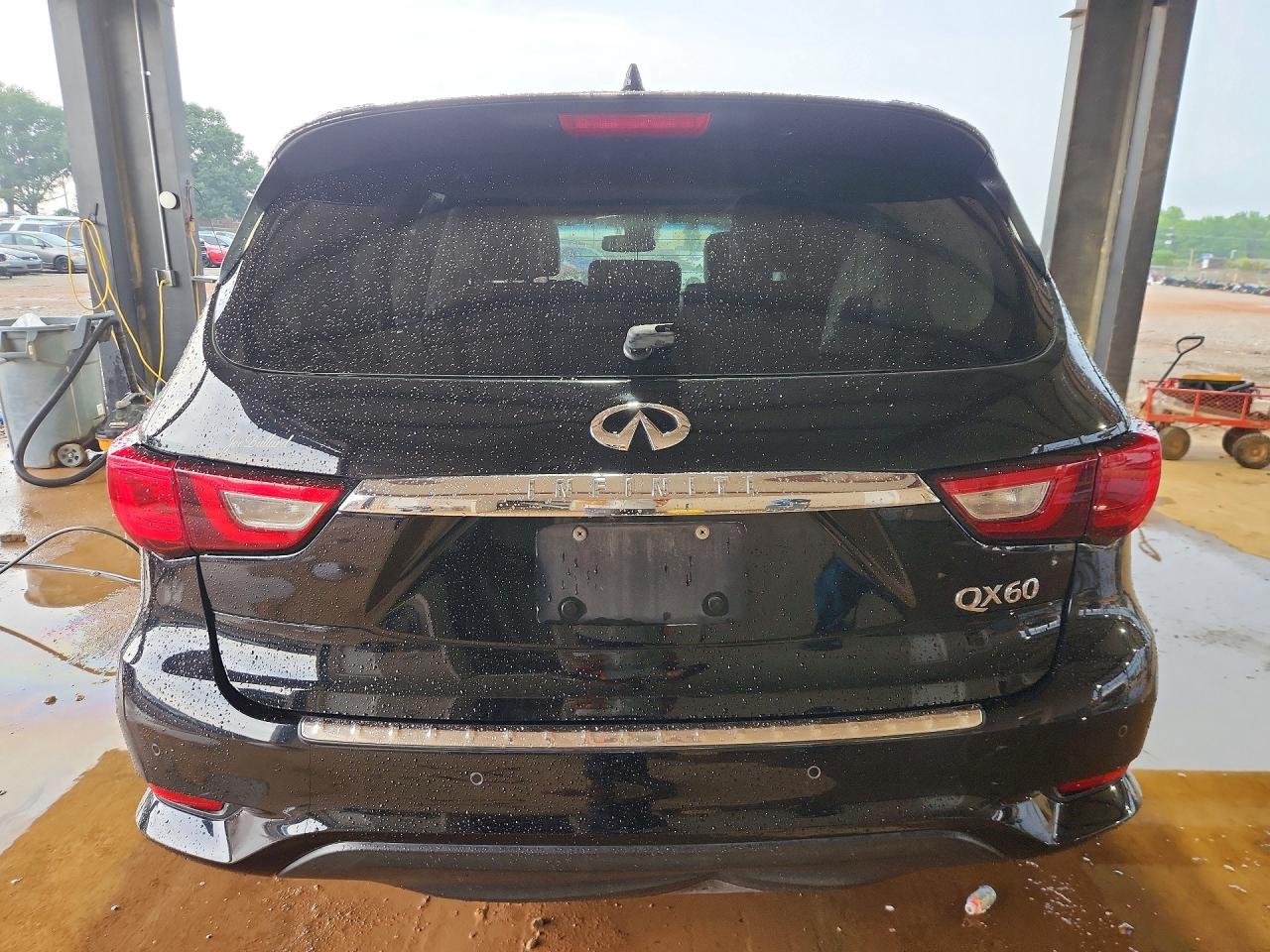 2017 Infiniti Qx60 Base Black vin: 5N1DL0MN9HC520881
