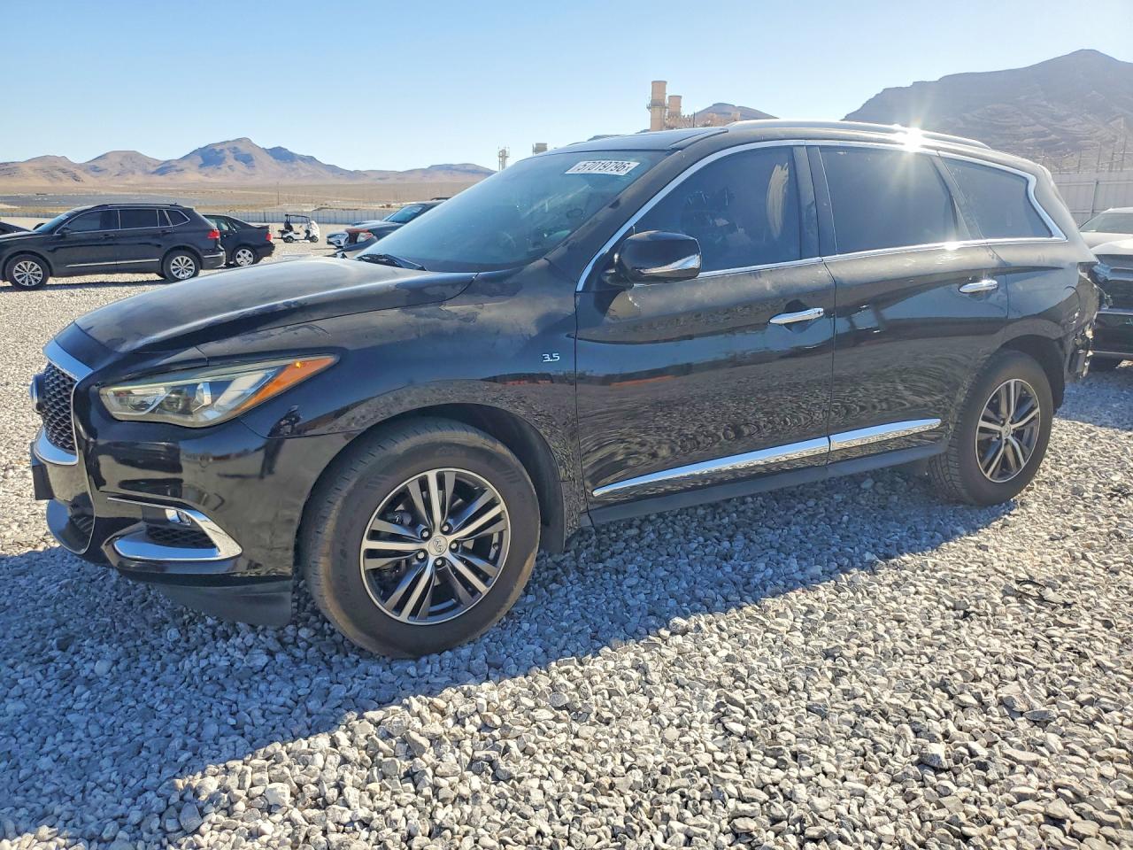 2018 Infiniti Qx60 Base Black vin: 5N1DL0MN9JC509529