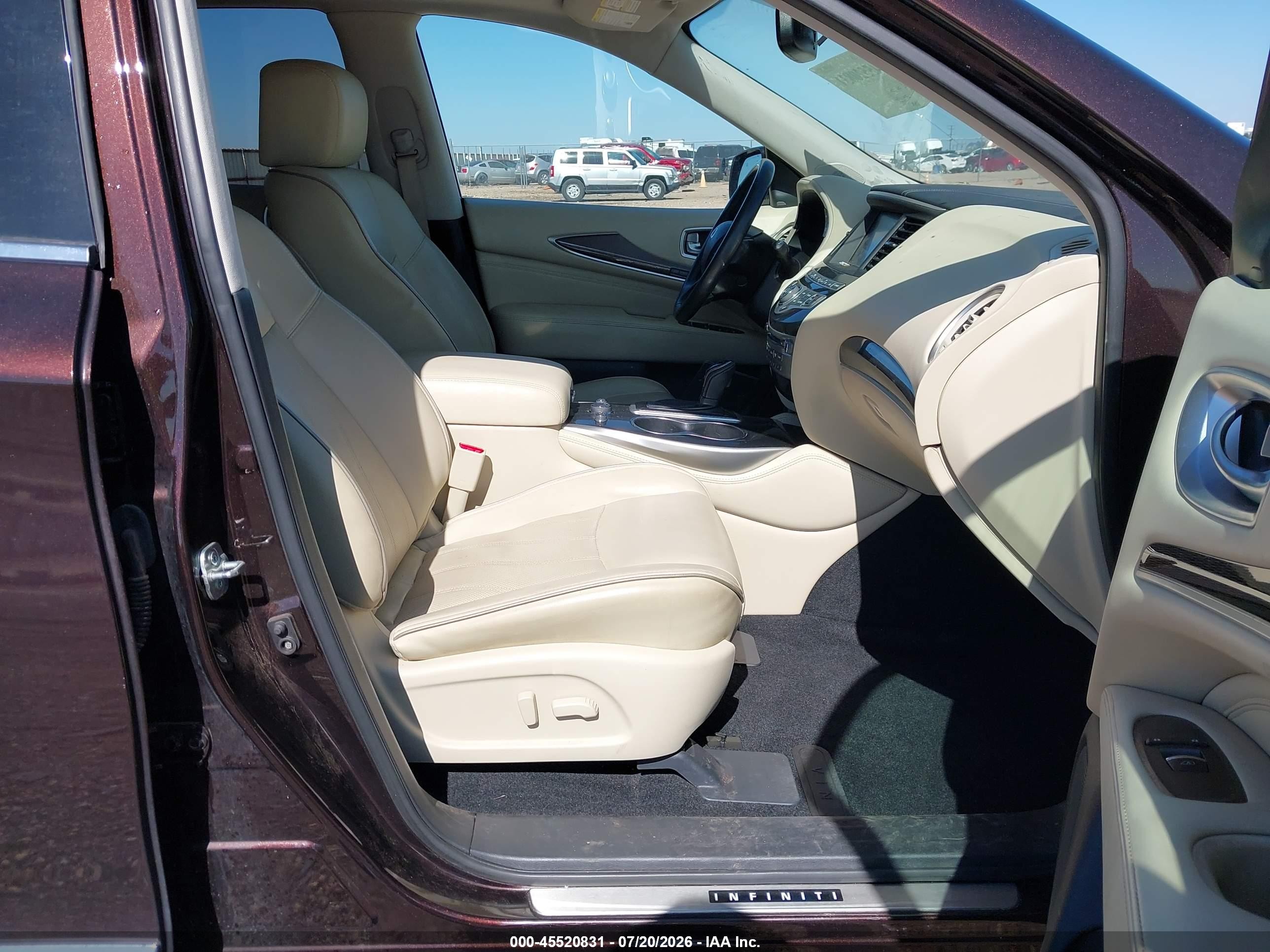 2019 Infiniti Qx60 Luxe Brown vin: 5N1DL0MNXKC527619