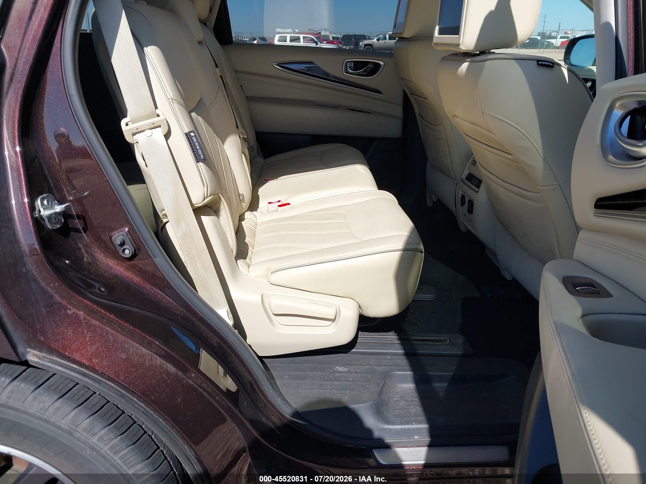 2019 Infiniti Qx60 Luxe Brown vin: 5N1DL0MNXKC527619