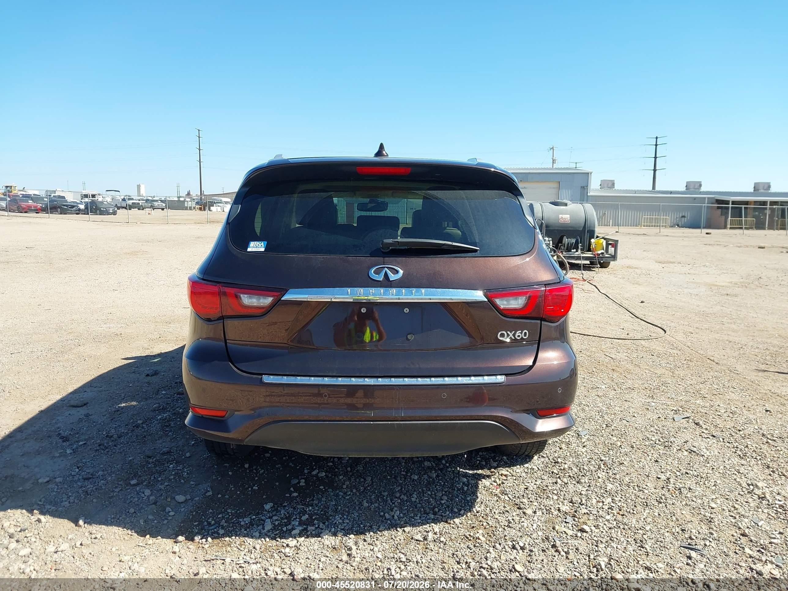2019 Infiniti Qx60 Luxe Brown vin: 5N1DL0MNXKC527619