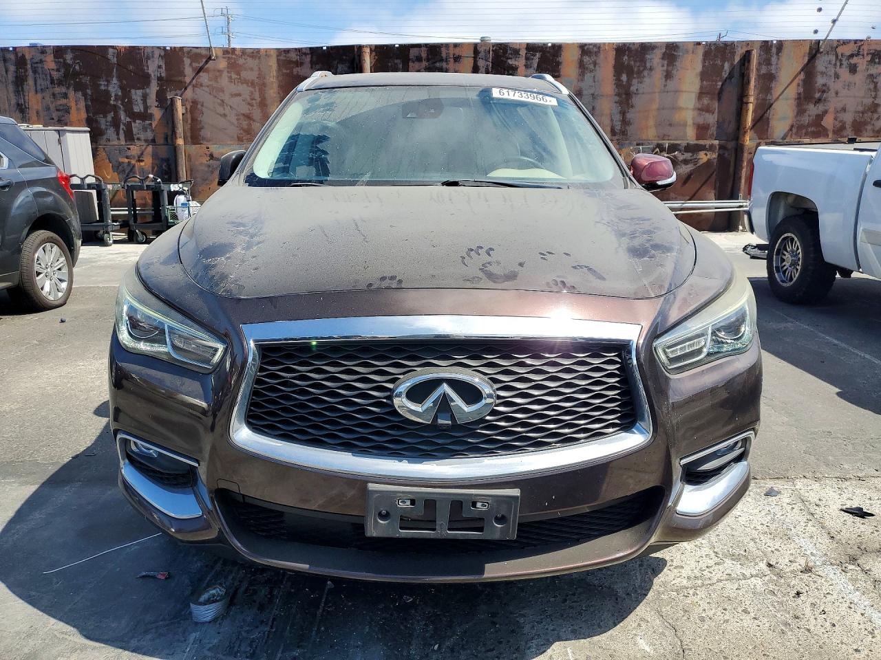 2019 Infiniti Qx60 Luxe Burgundy vin: 5N1DL0MNXKC567277