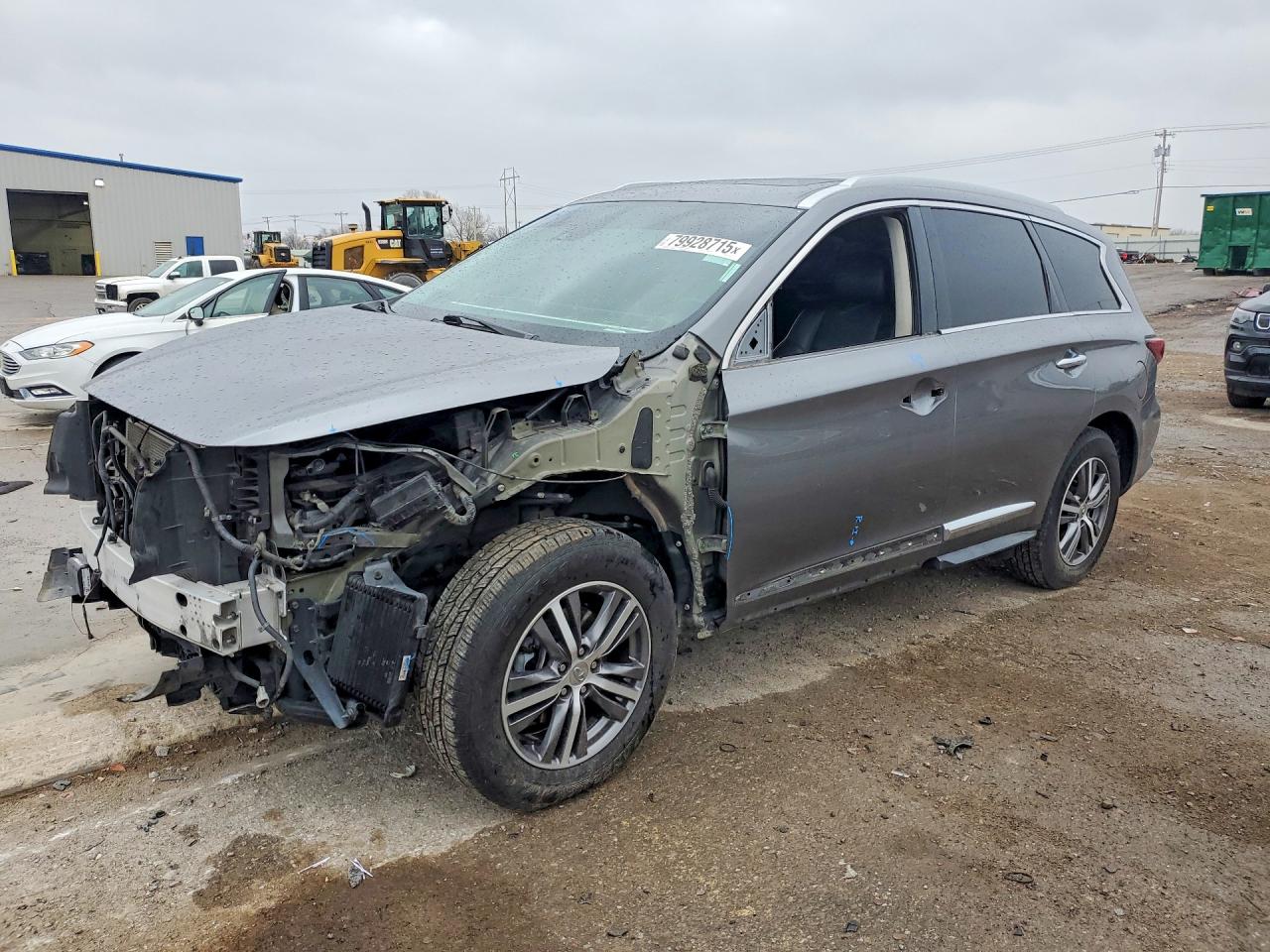 2020 Infiniti Qx60 Luxe Silver vin: 5N1DL0MNXLC512748
