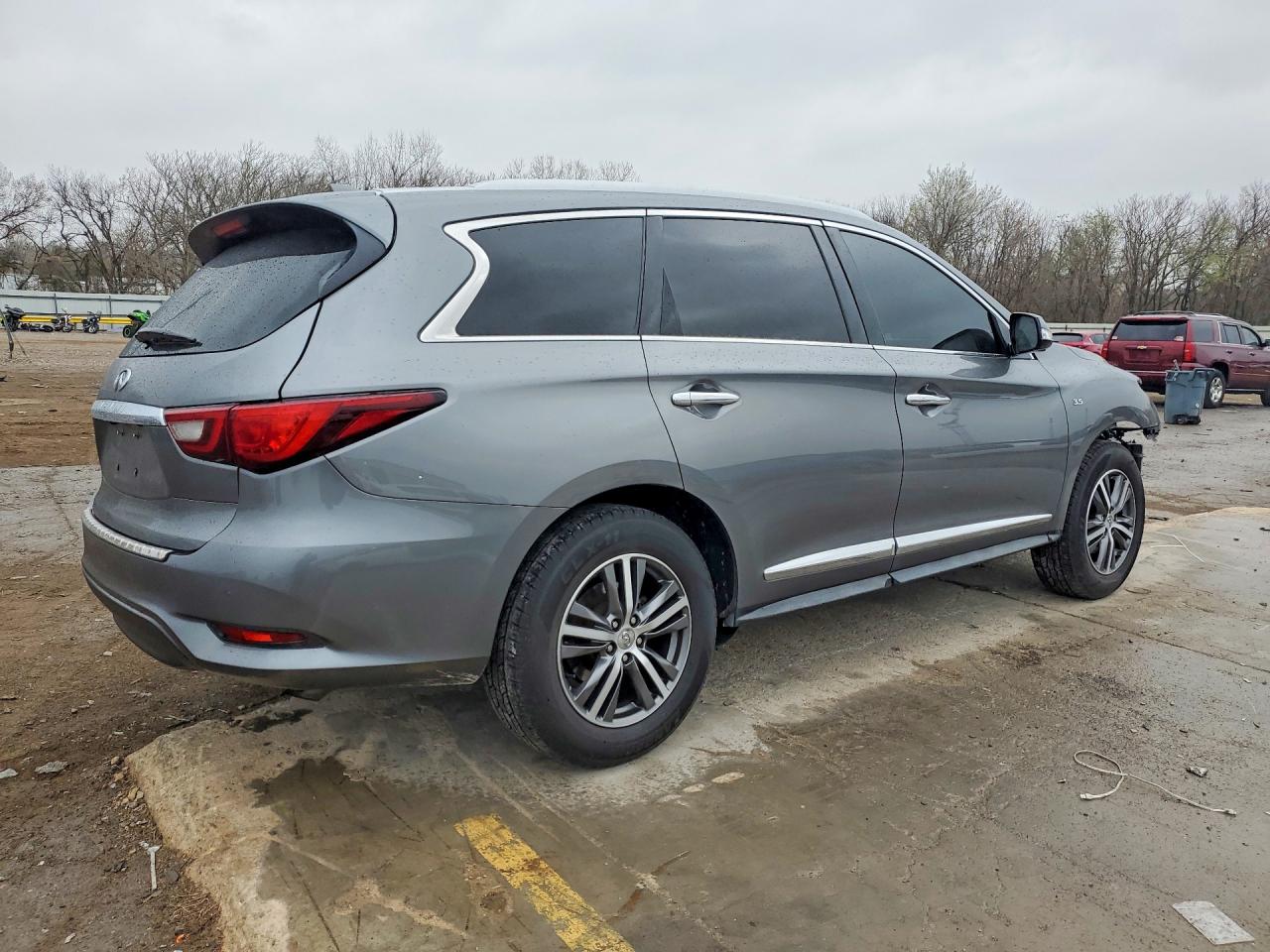 2020 Infiniti Qx60 Luxe Silver vin: 5N1DL0MNXLC512748