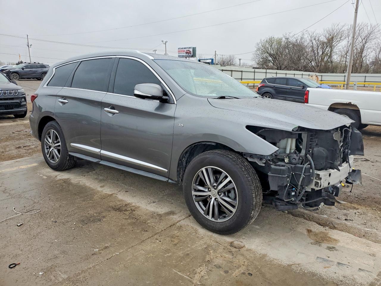 2020 Infiniti Qx60 Luxe Silver vin: 5N1DL0MNXLC512748