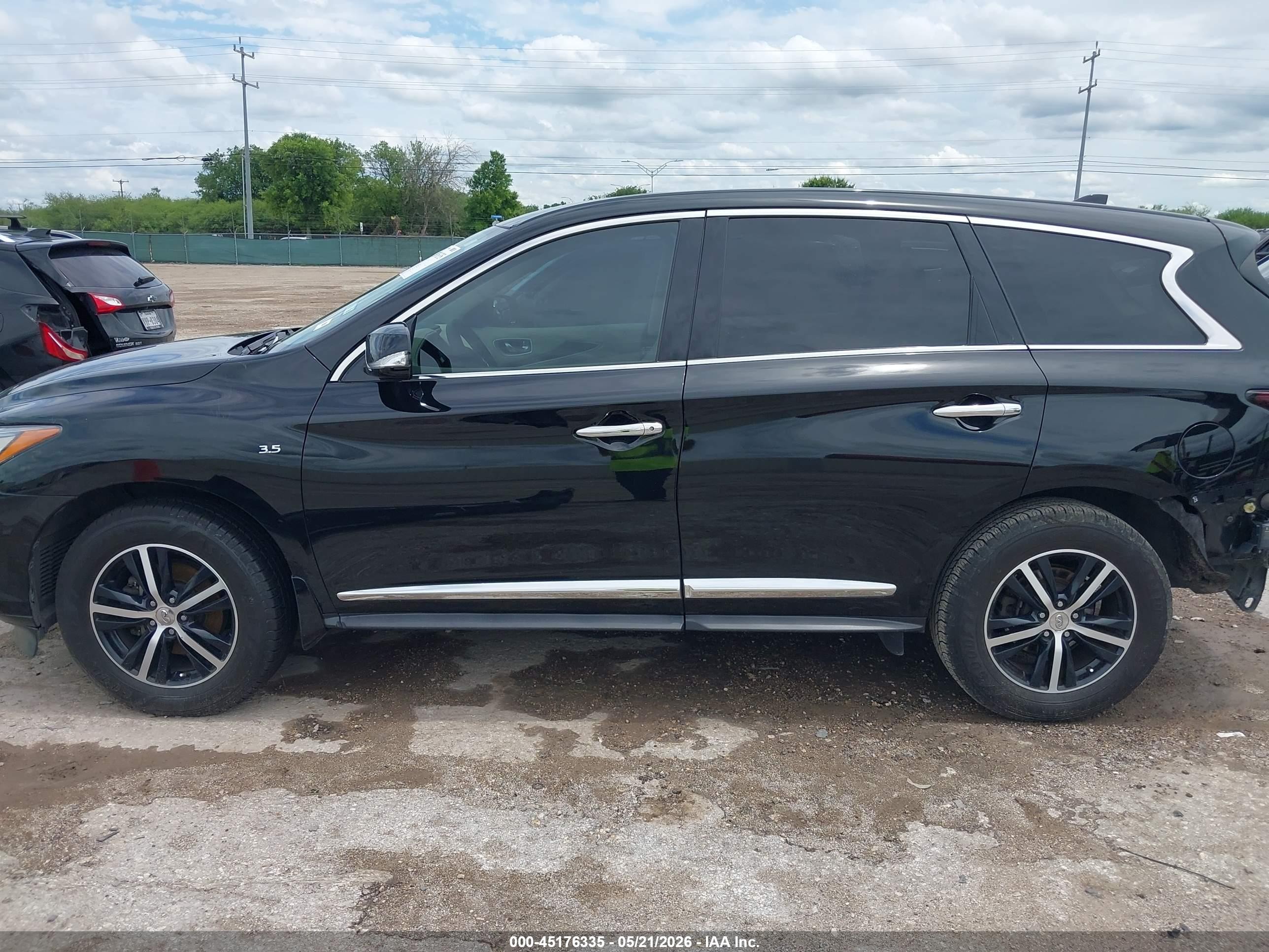 2020 Infiniti Qx60 Pure Черный vin: 5N1DL0MNXLC513947