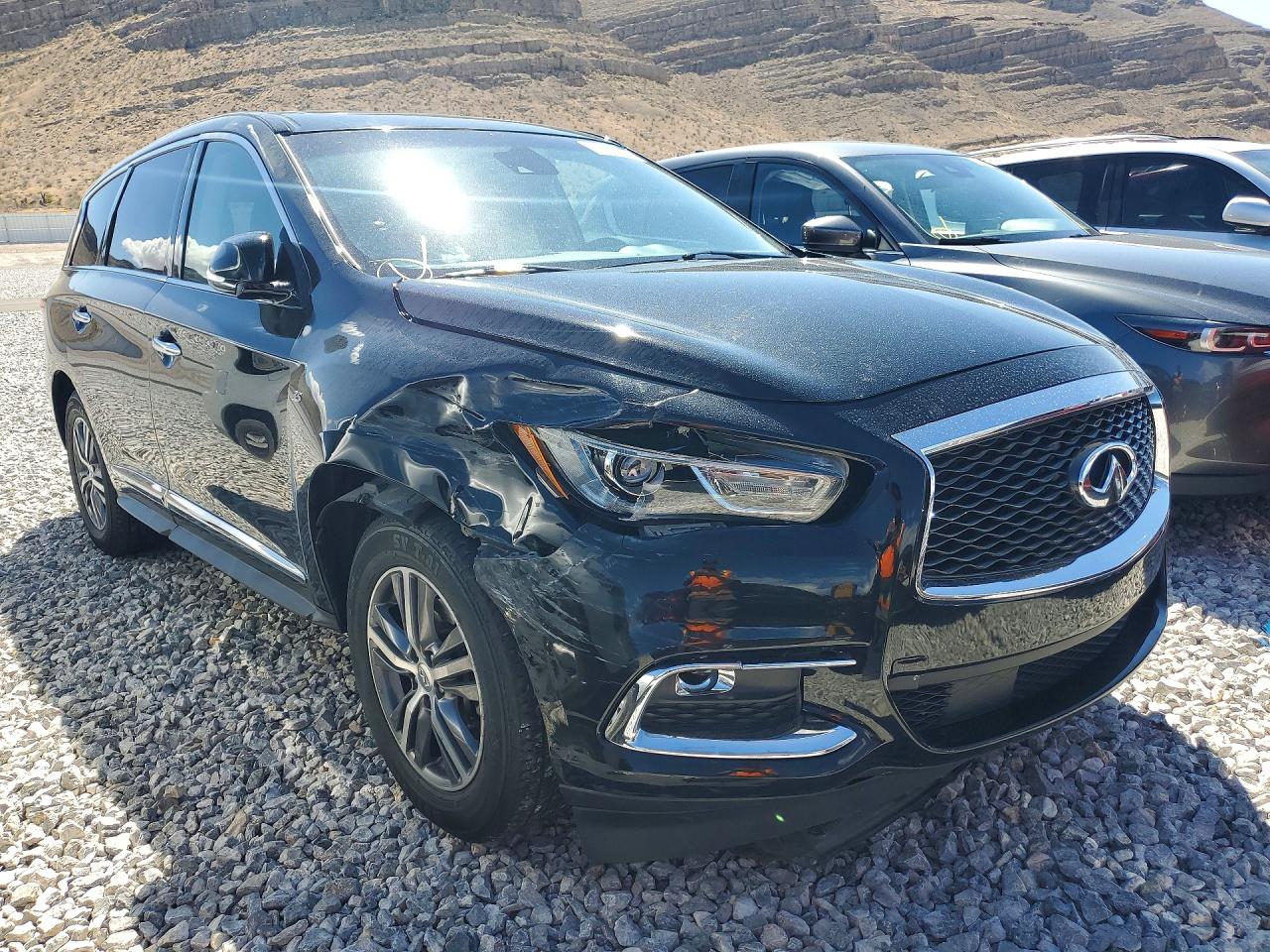2020 Infiniti Qx60 Pure Черный vin: 5N1DL0MNXLC529243