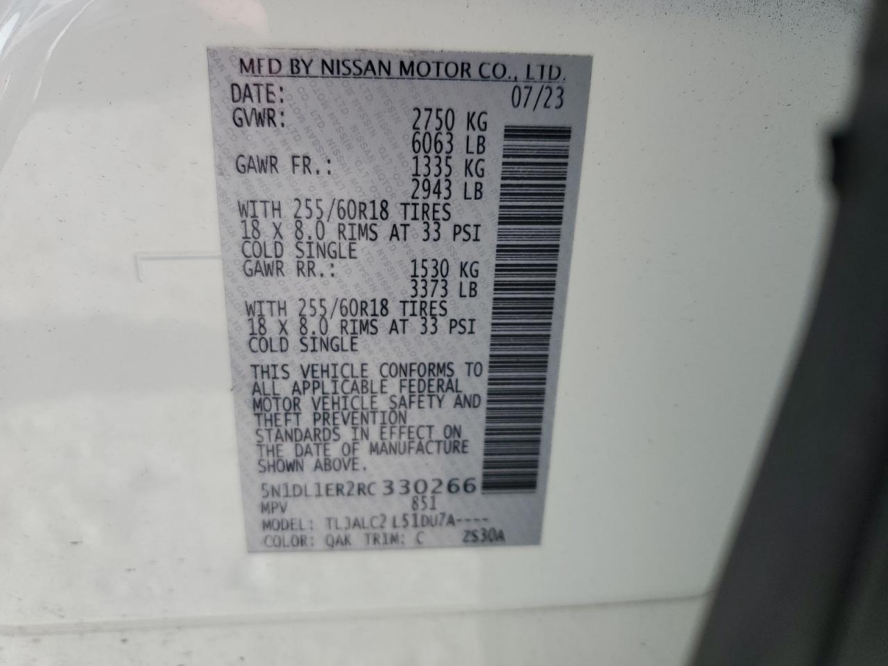2024 Infiniti Qx60 Pure White vin: 5N1DL1ER2RC330266
