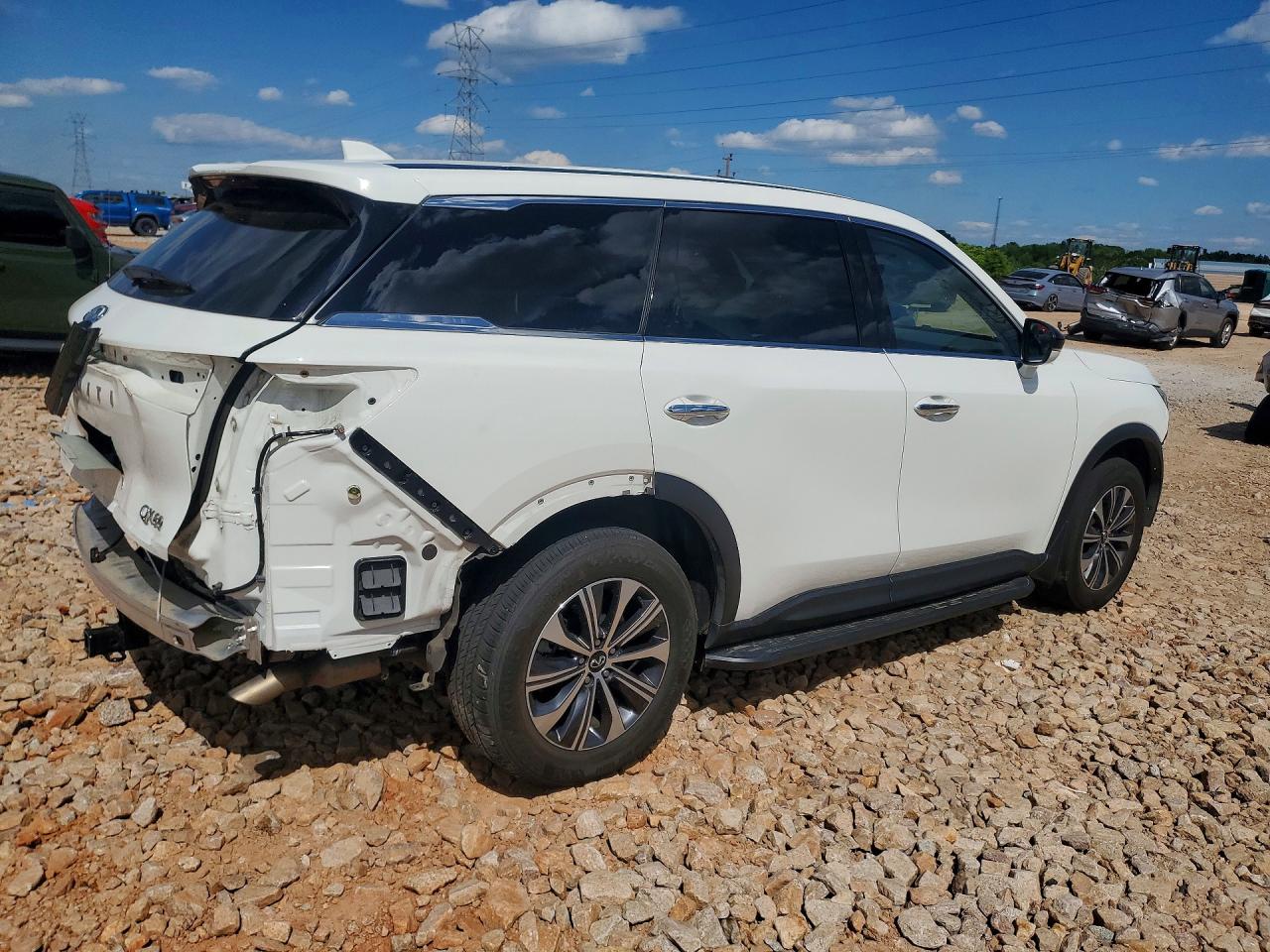 2023 Infiniti Qx60 Pure Белый vin: 5N1DL1ES7PC332868