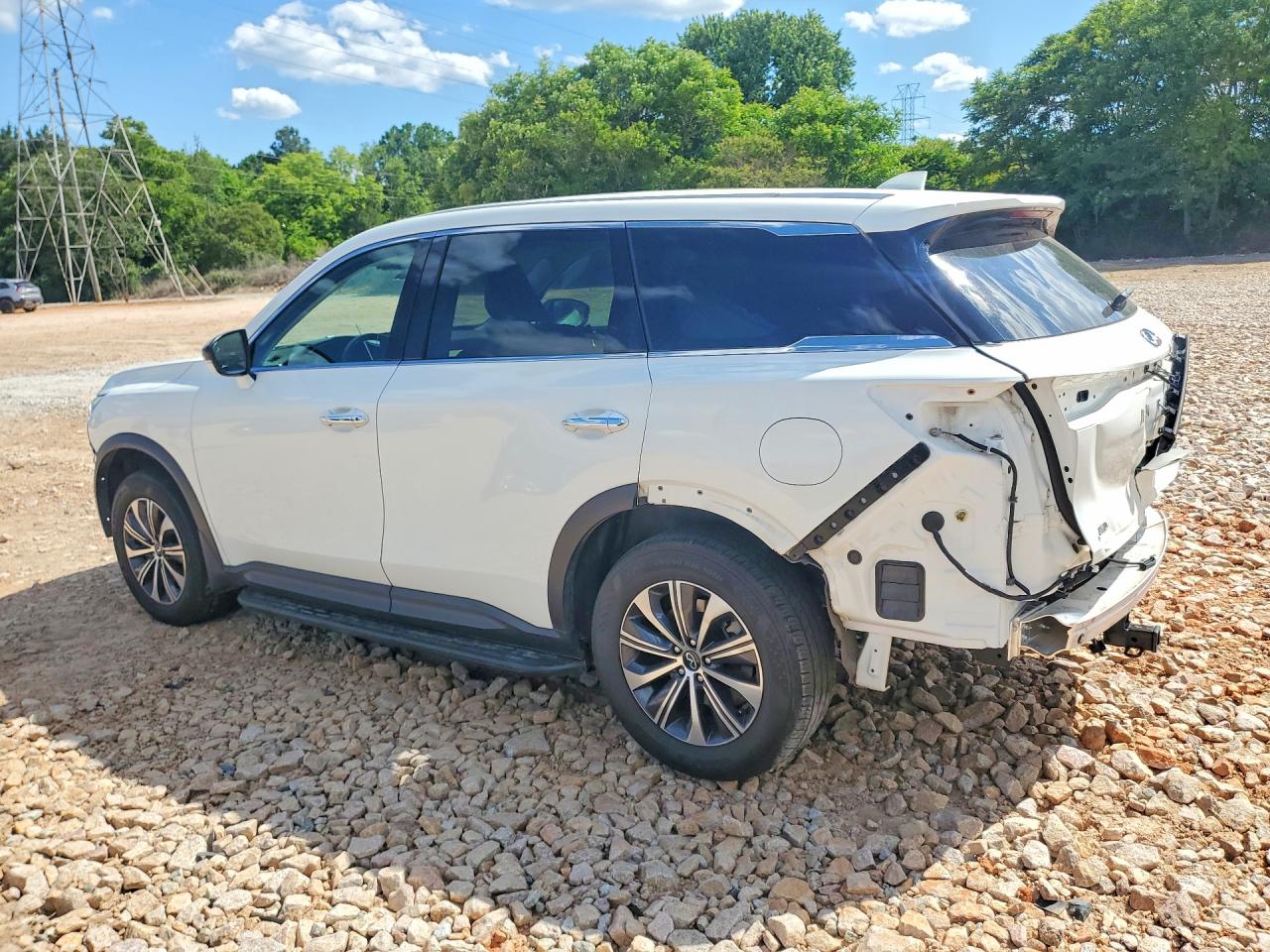 2023 Infiniti Qx60 Pure Белый vin: 5N1DL1ES7PC332868