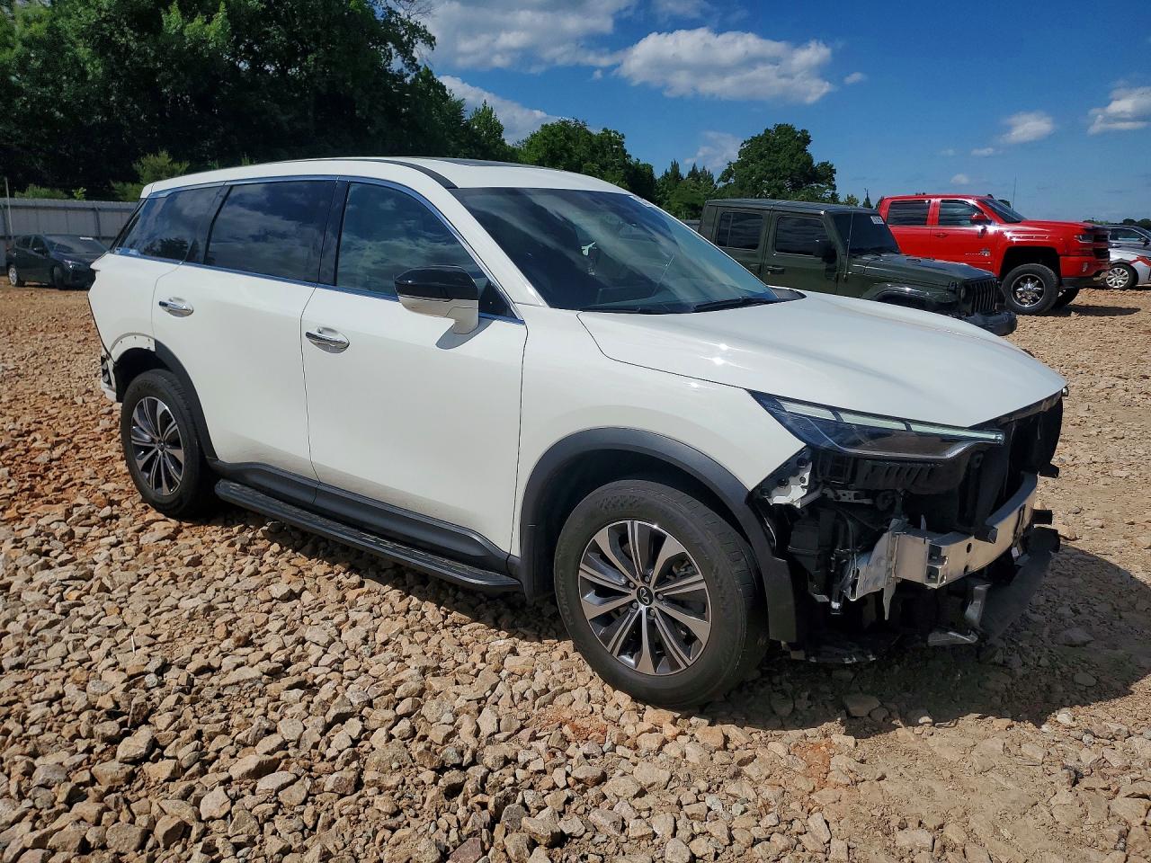 2023 Infiniti Qx60 Pure Белый vin: 5N1DL1ES7PC332868