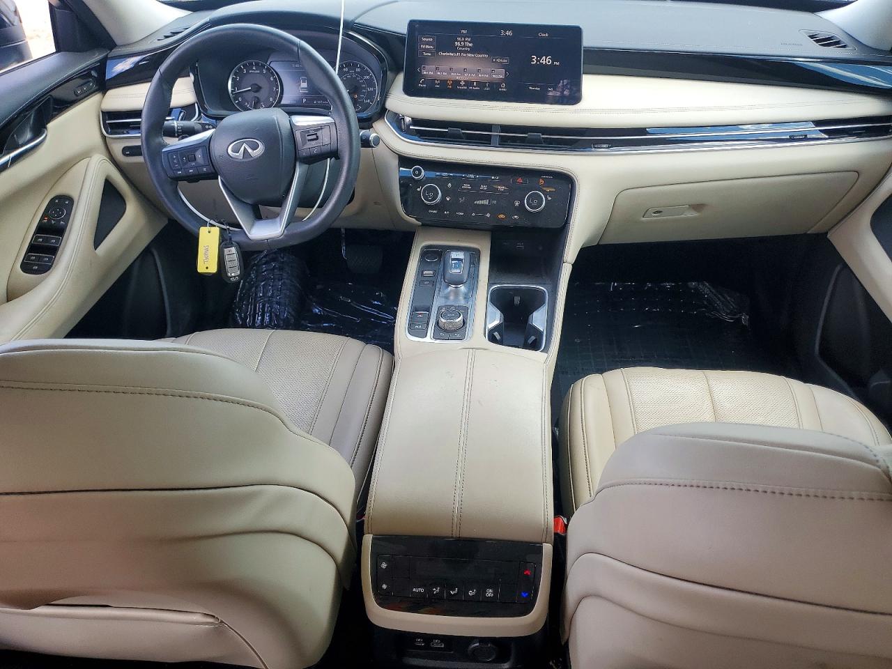 2023 Infiniti Qx60 Pure Белый vin: 5N1DL1ES7PC332868