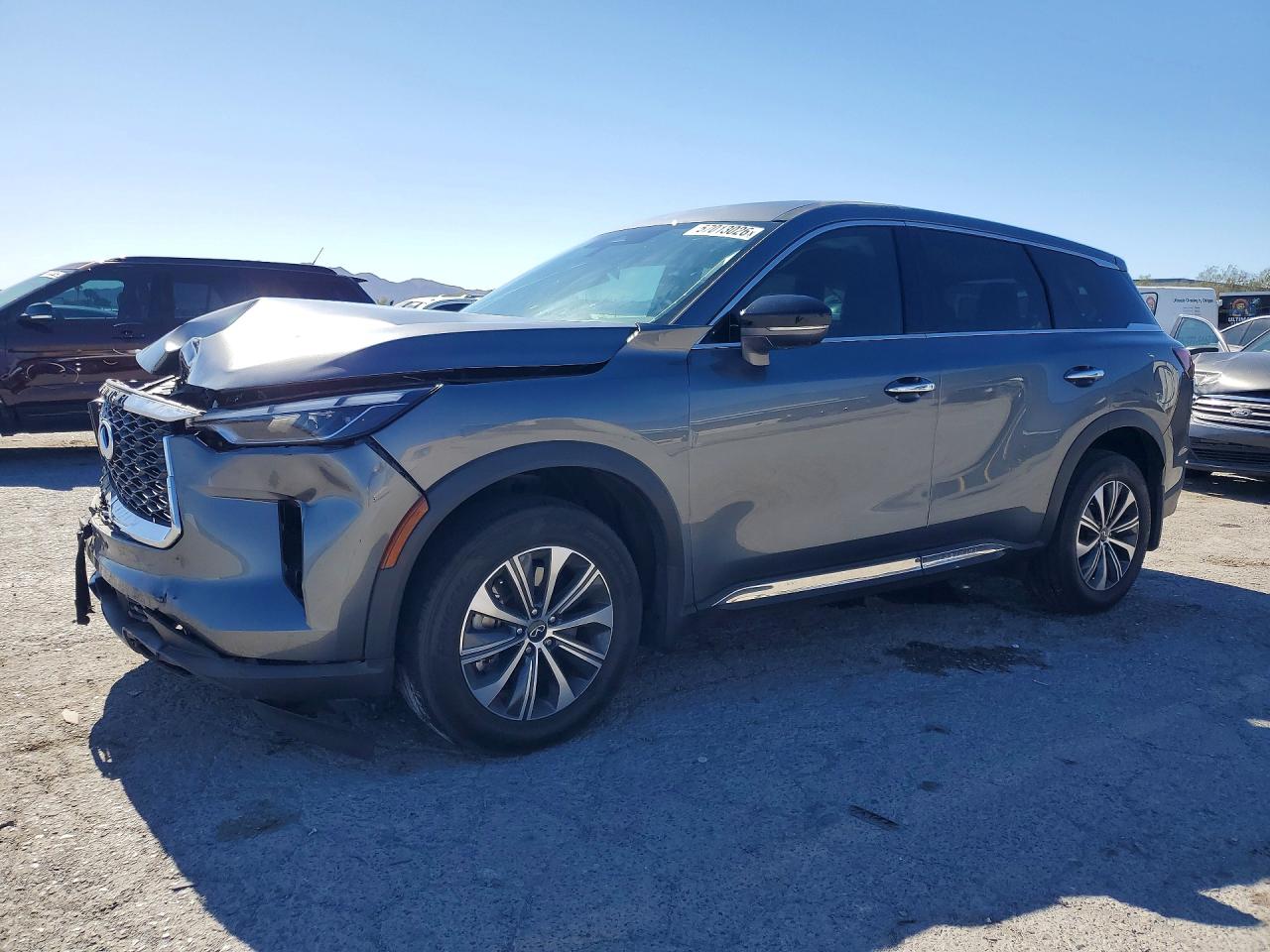 2024 Infiniti Qx60 Pure Gray vin: 5N1DL1ES8RC336334