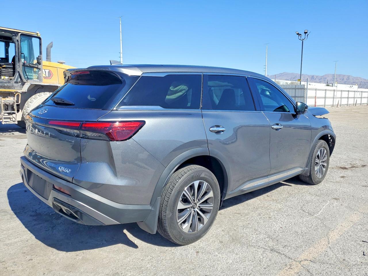 2024 Infiniti Qx60 Pure Gray vin: 5N1DL1ES8RC336334