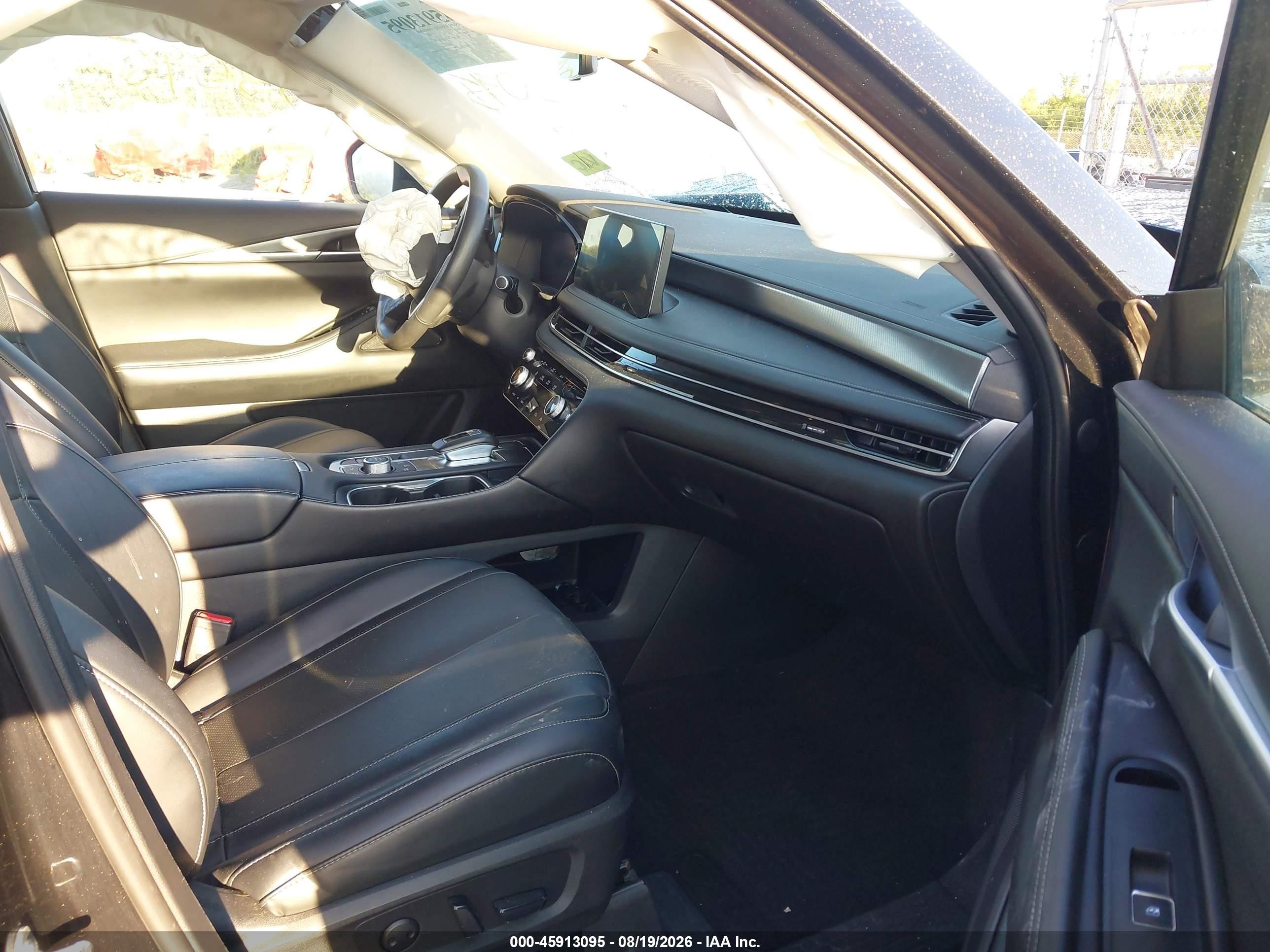 2023 Infiniti Qx60 Luxe Awd Black vin: 5N1DL1FS4PC375112