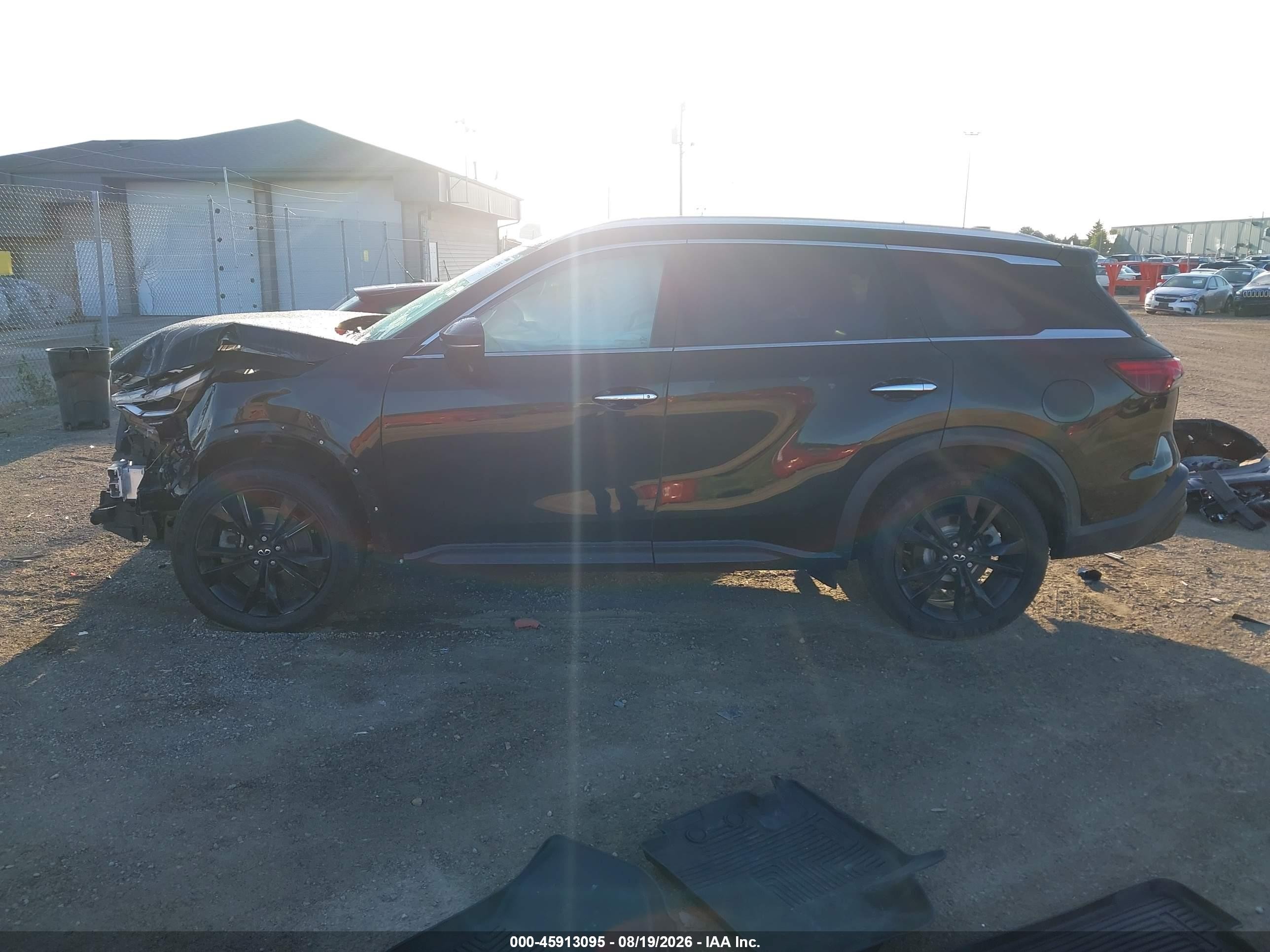 2023 Infiniti Qx60 Luxe Awd Black vin: 5N1DL1FS4PC375112